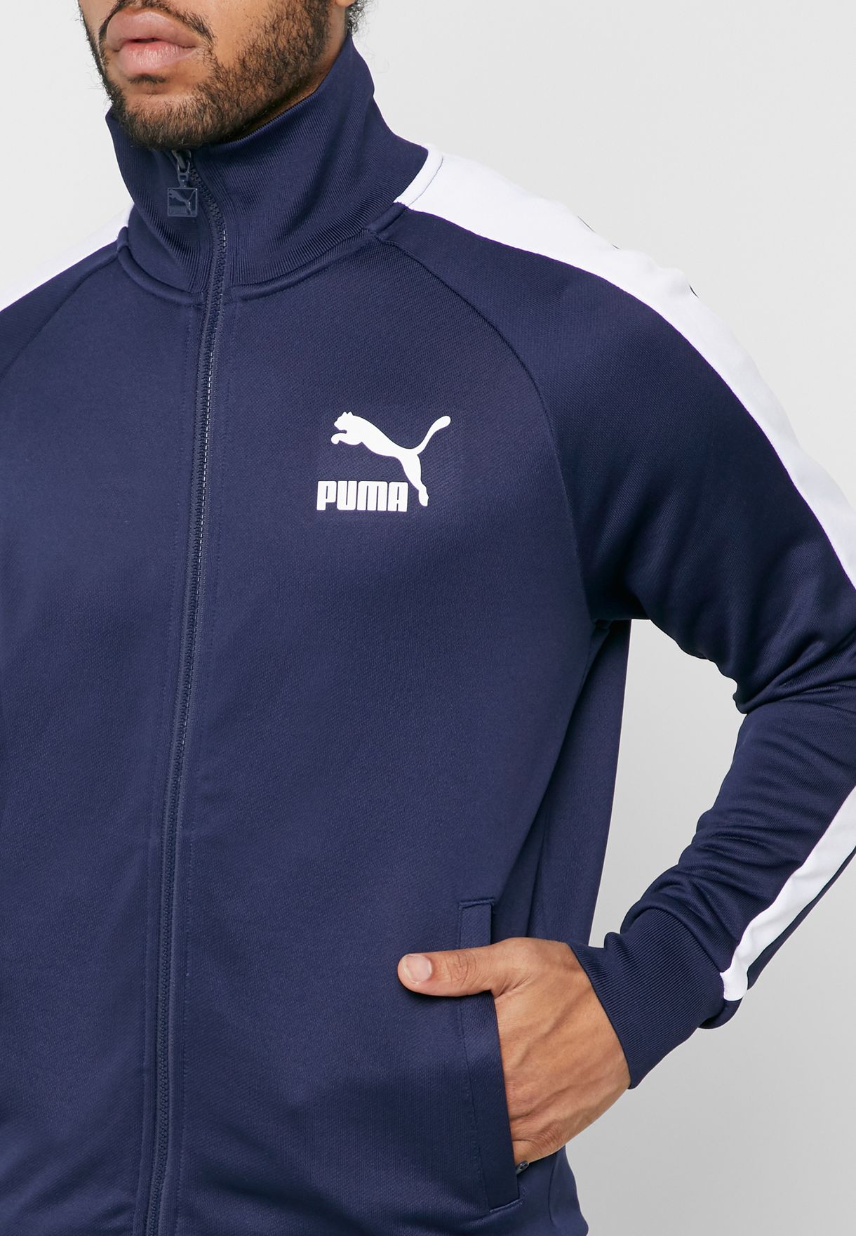 Buy PUMA navy Iconic T7 Track Jacket for Men in Manama, Riffa