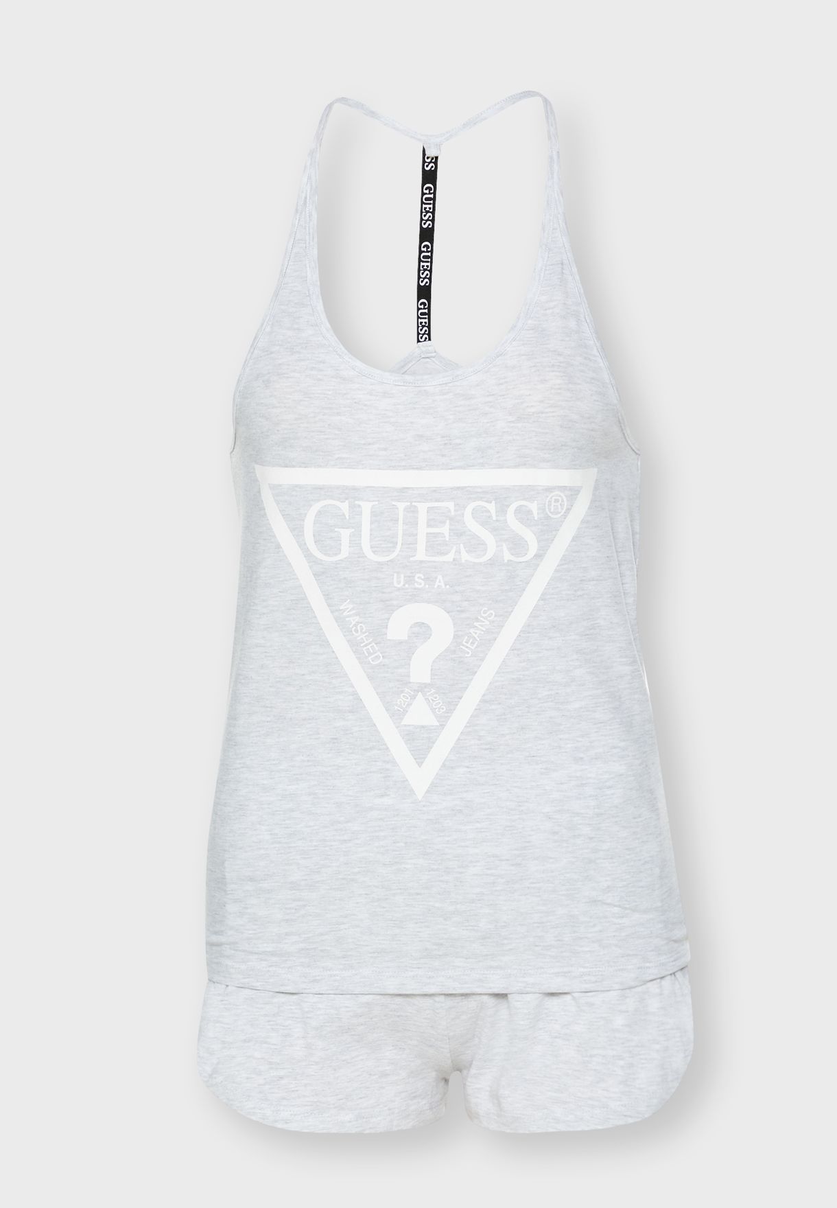 guess racerback tank tops