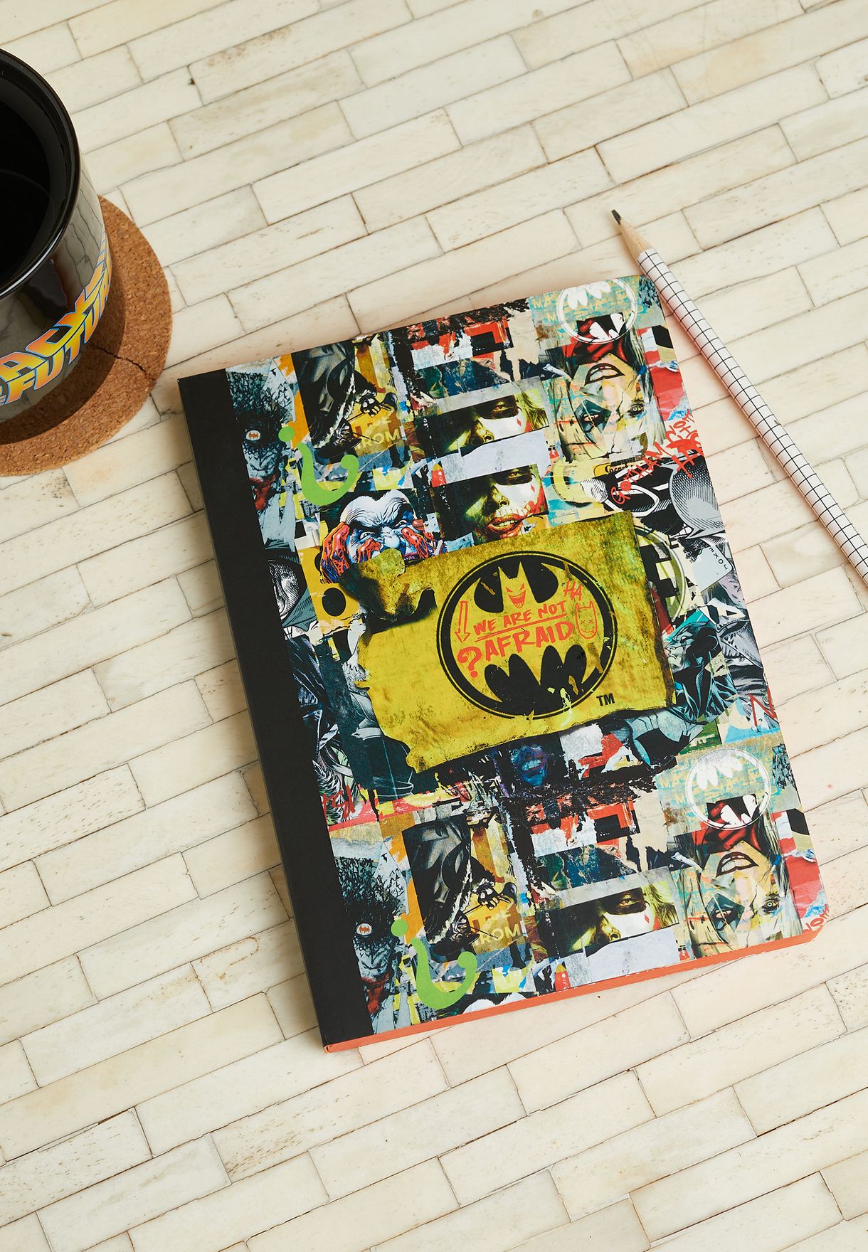 دفتر ملاحظات بطبعات باتمان A5