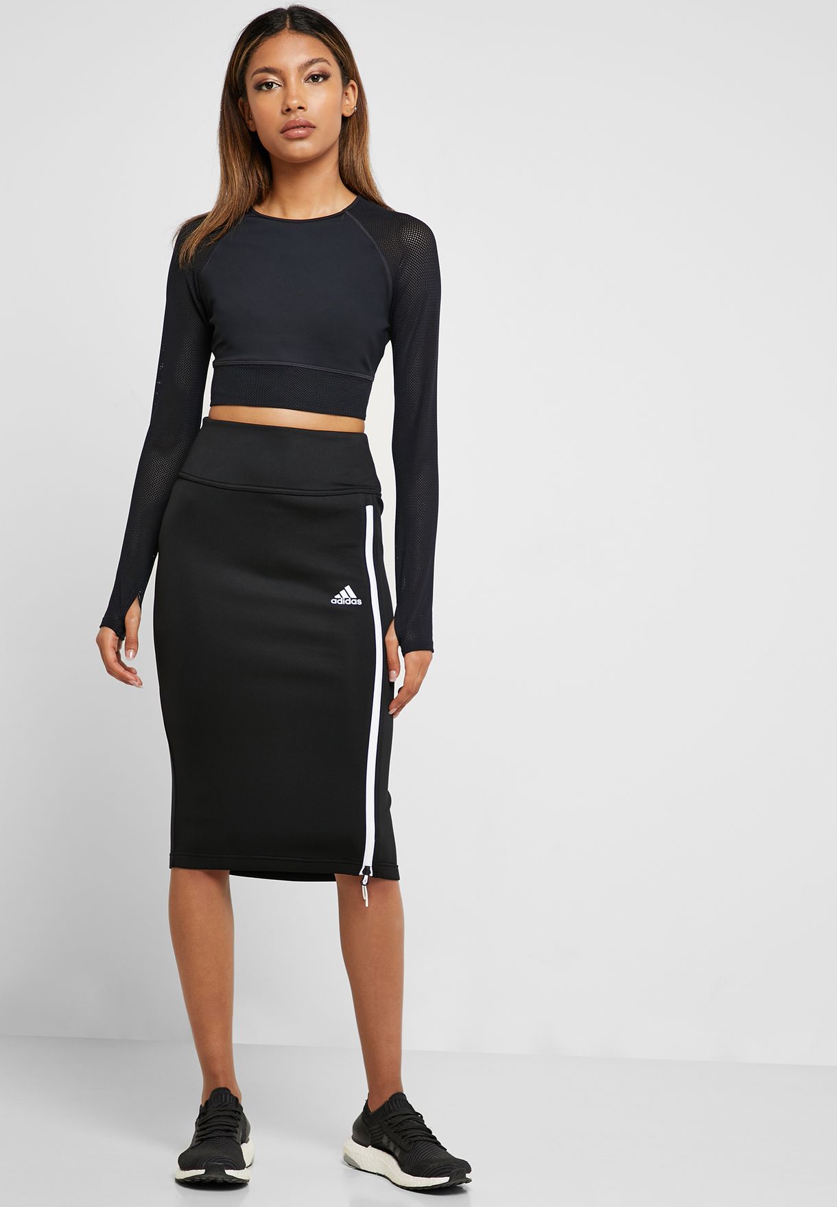 Buy adidas black Z.N.E Skirt for Women in MENA, Worldwide