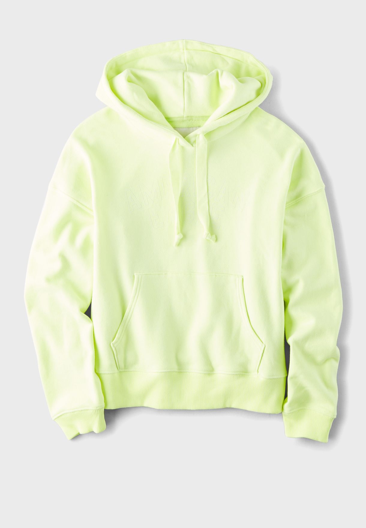 american eagle yellow hoodie