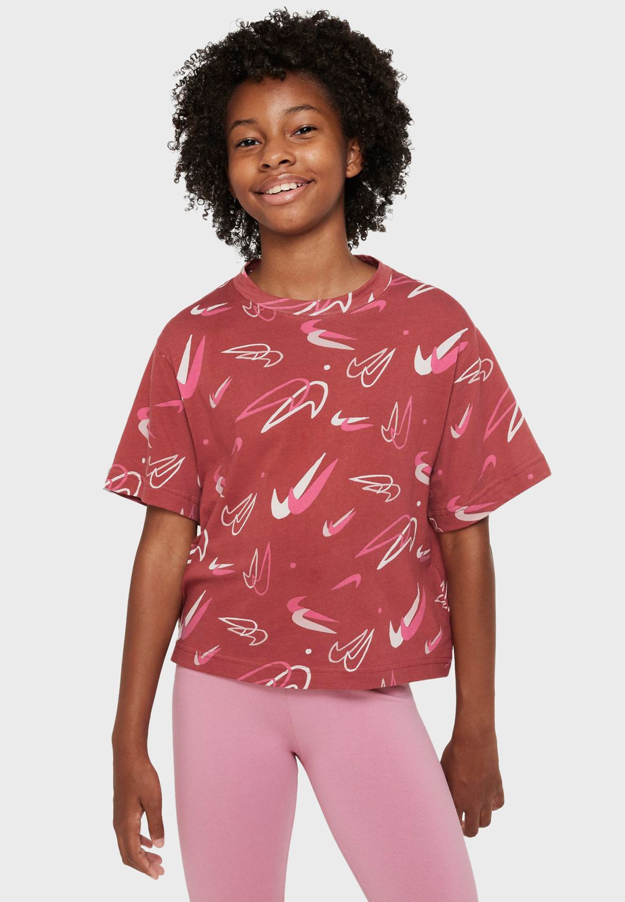 Youth Nsw Boxy Swooshfetti T-Shirt