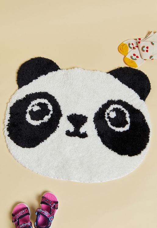 Panda Shaped Rug