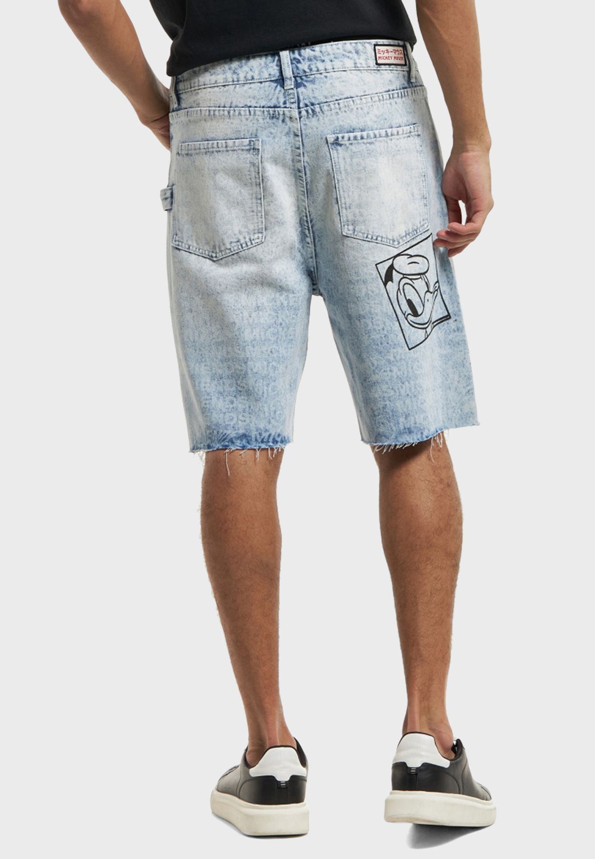 Mickey Mouse Denim Shorts