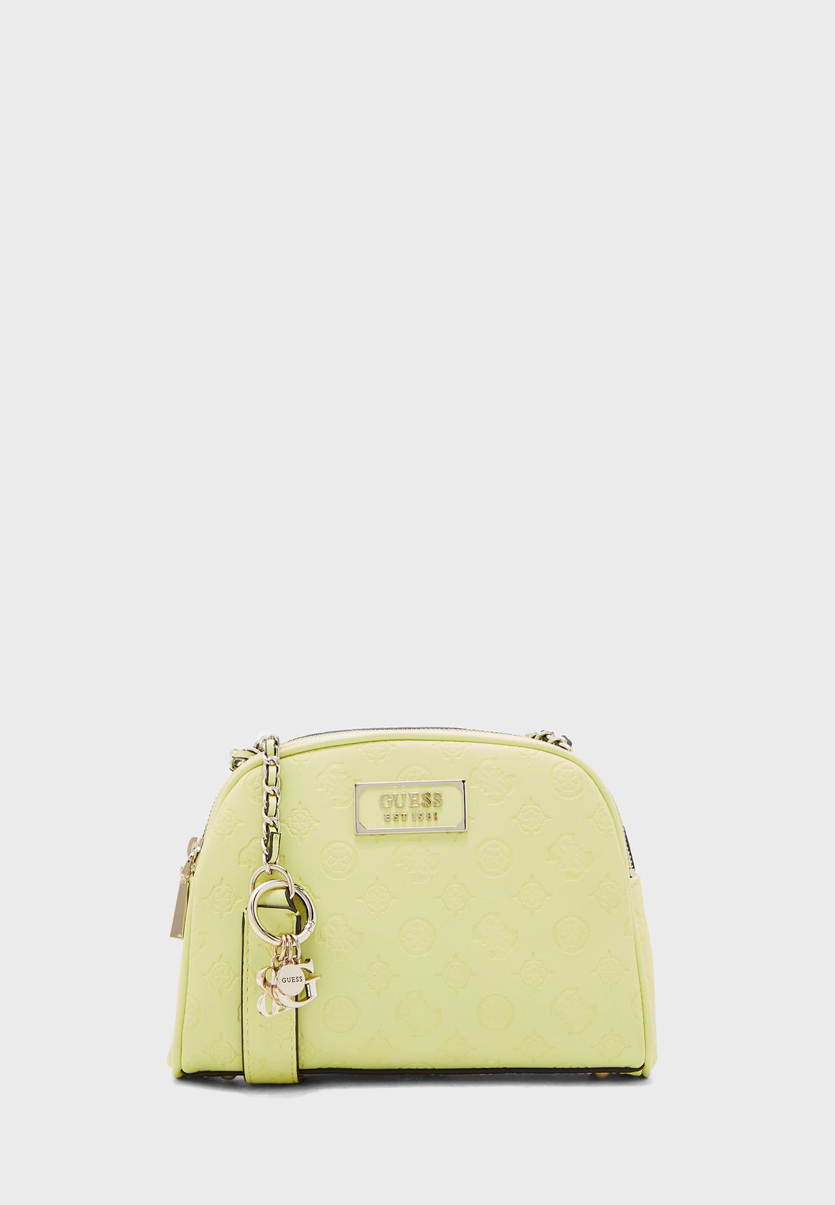 logo love crossbody top zip