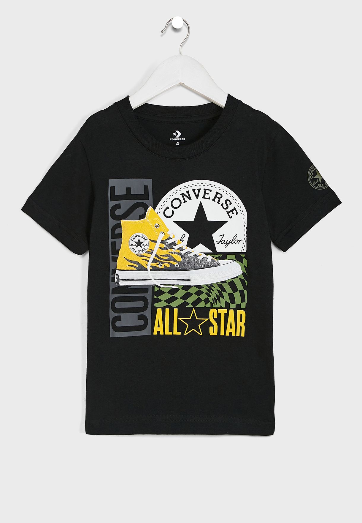 Kids Kick All Star Graphic T-Shirt