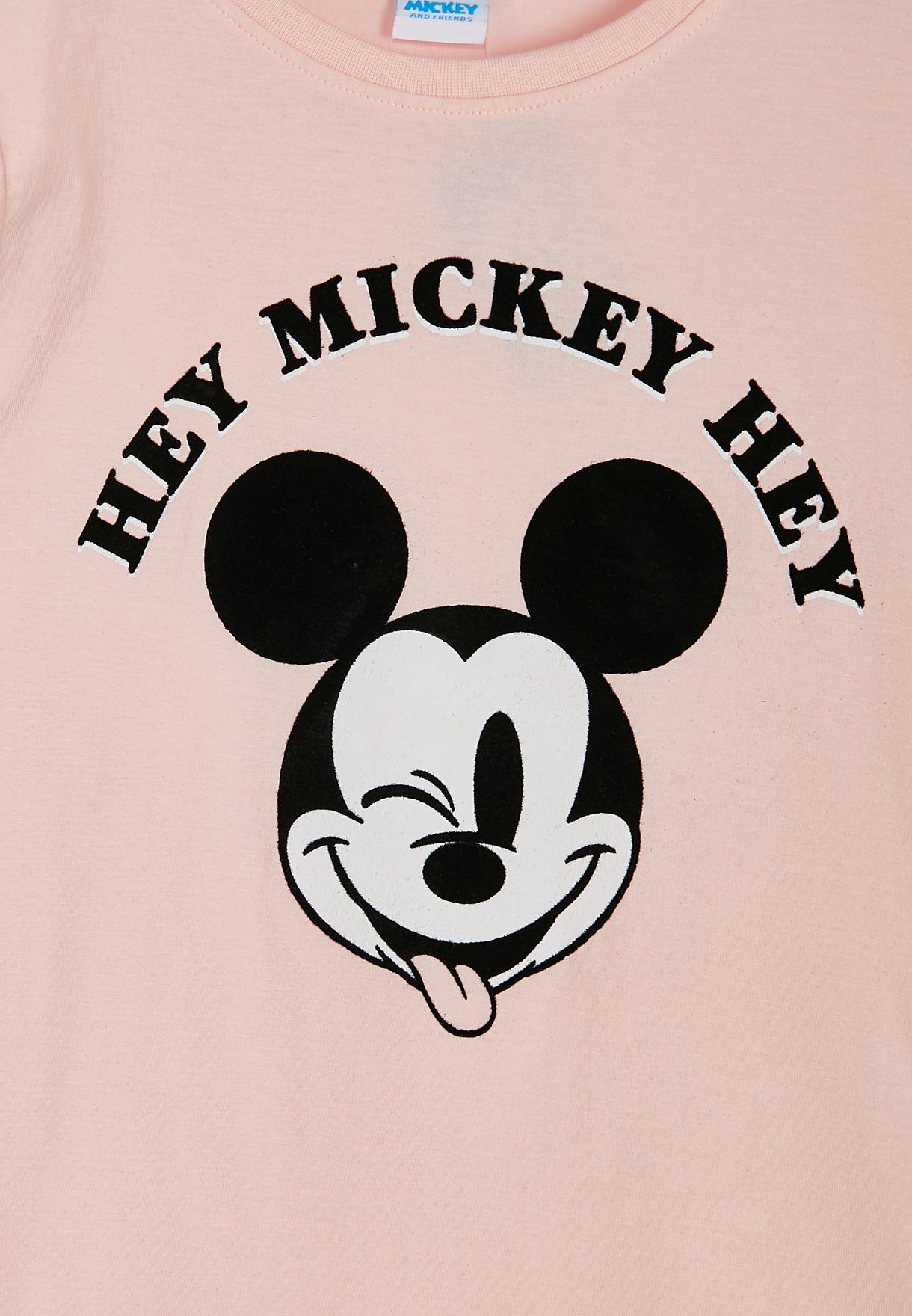 Kids Mickey Print T-Shirt