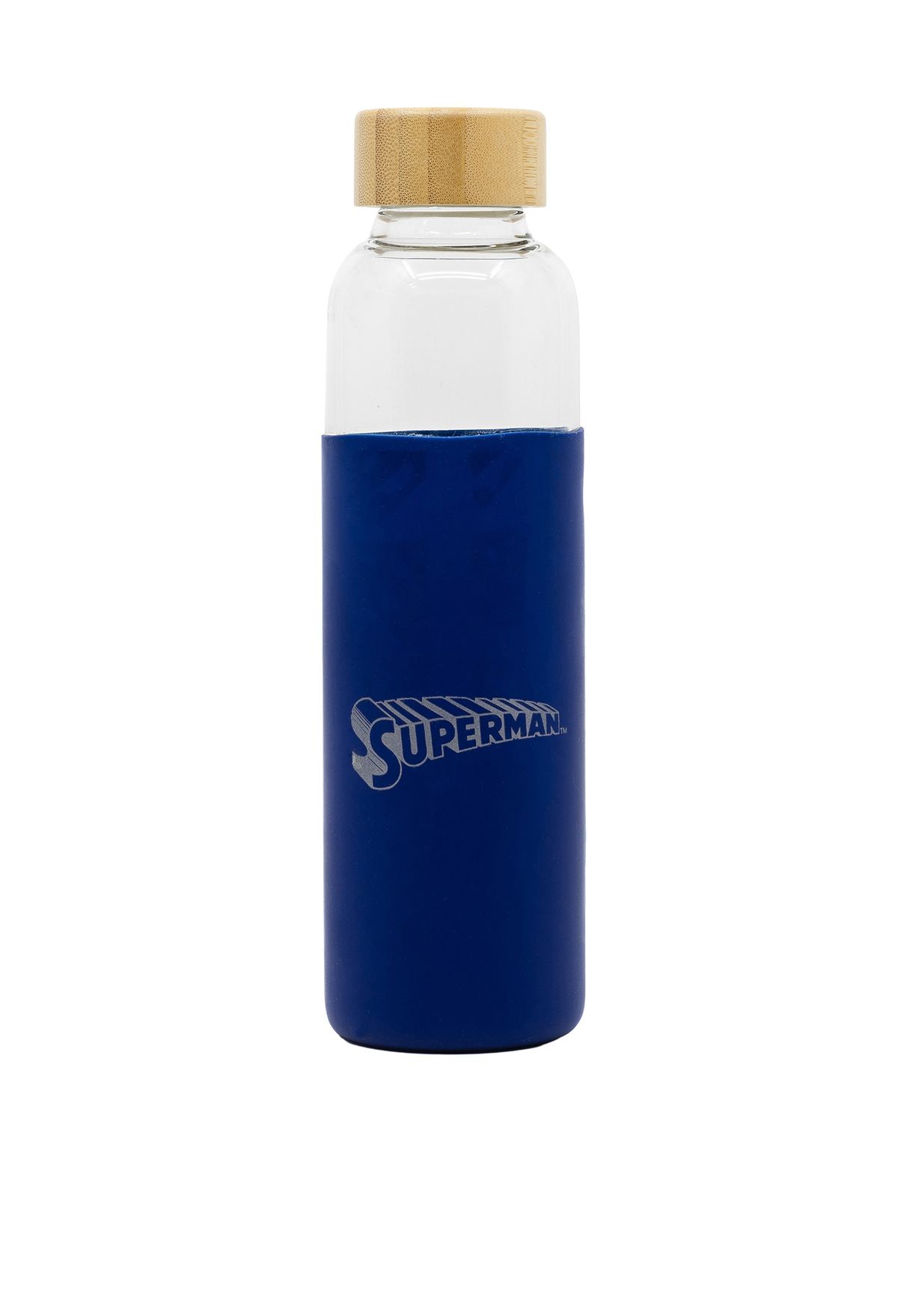 Superman Glass Water Bottle 585Ml