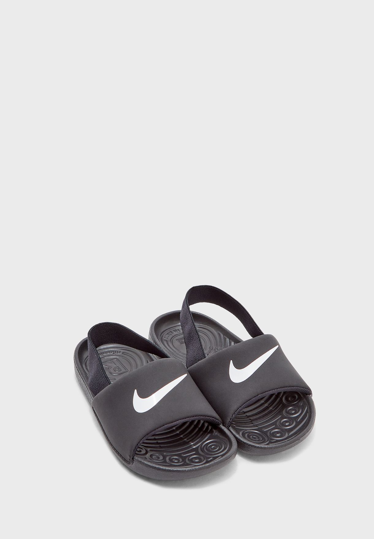 Buy Nike black Infant Kawa Slides for 