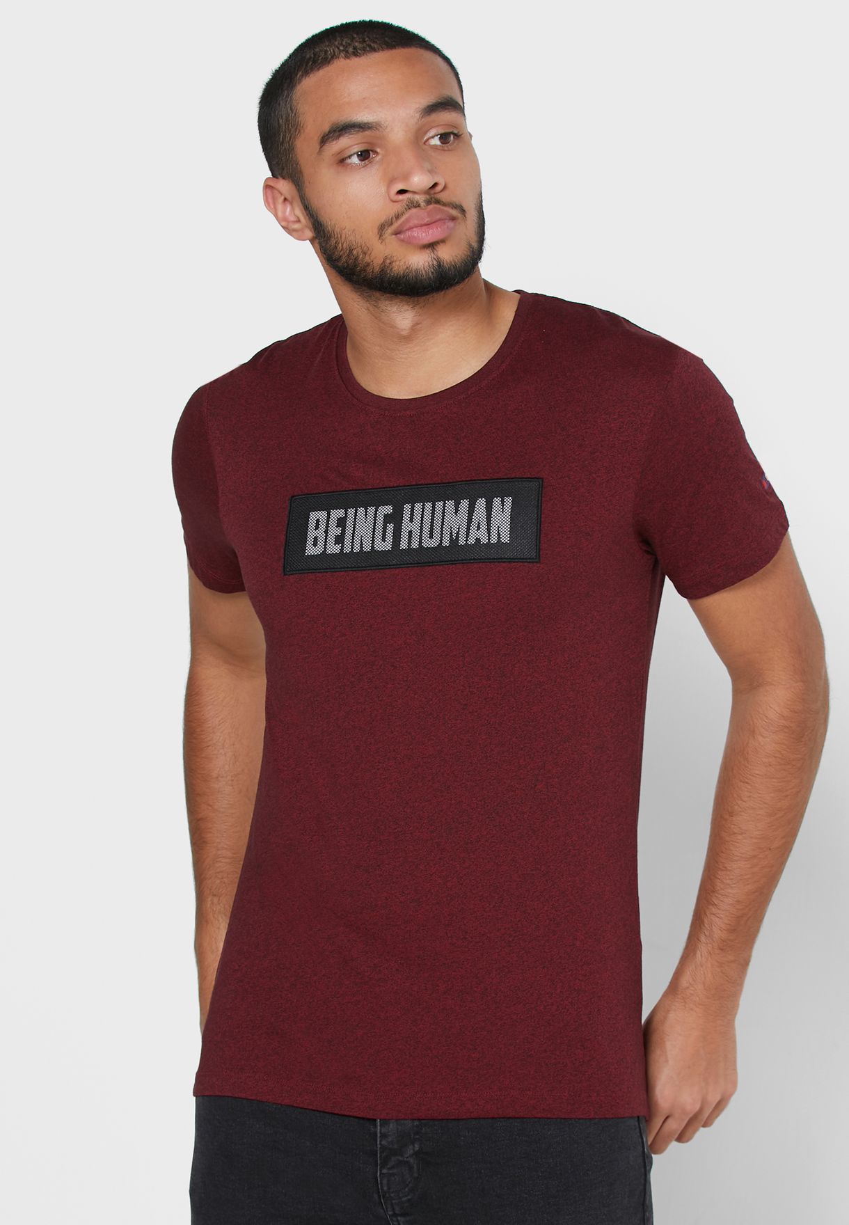 being human red t shirt
