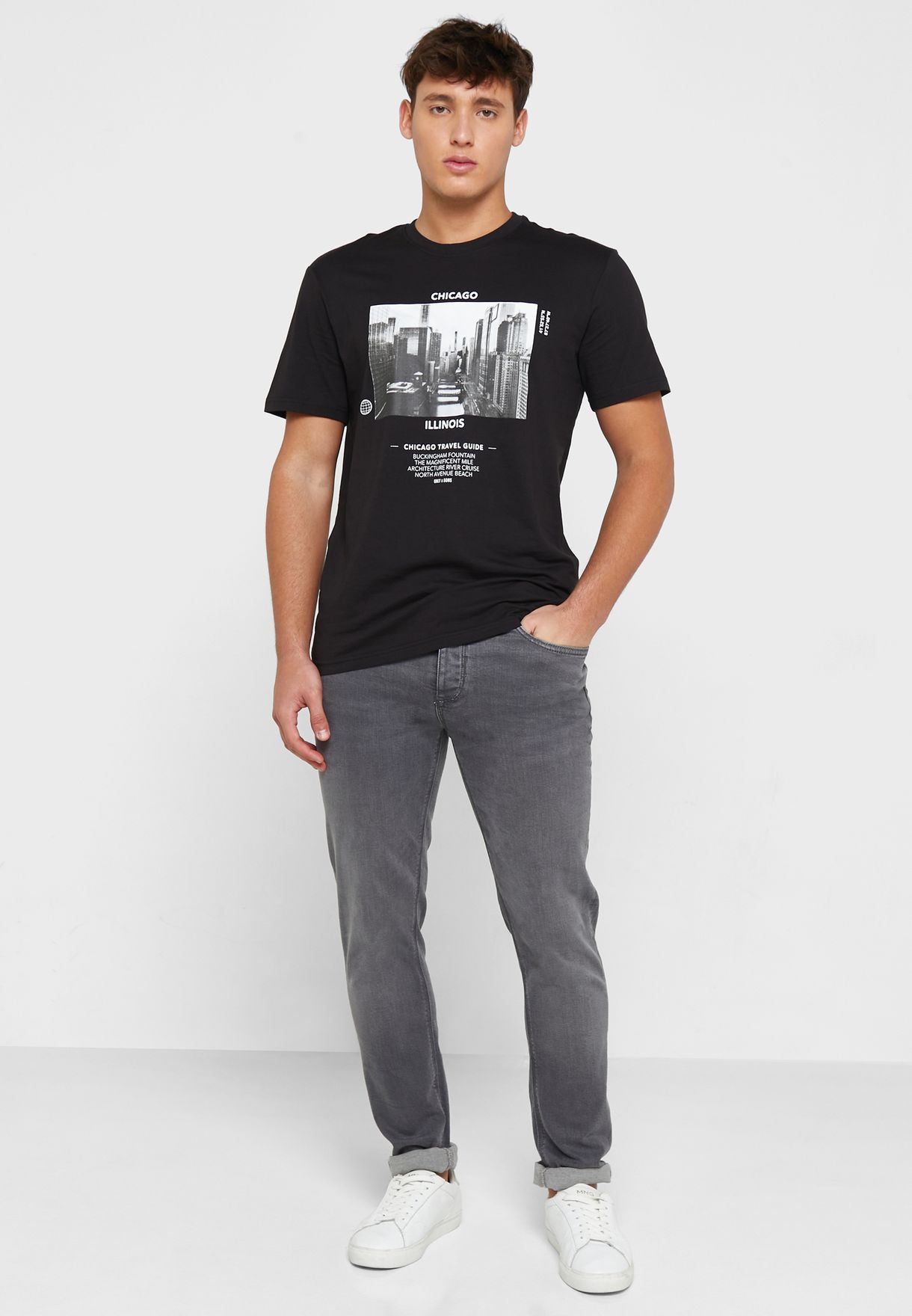 2 Pack Essential Crew Neck T-Shirt