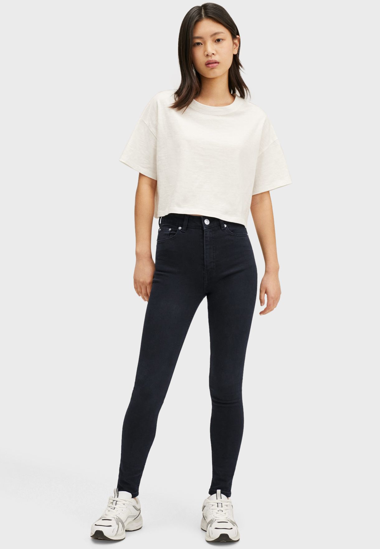 Kids Mid Wash Slim Fit Jeans