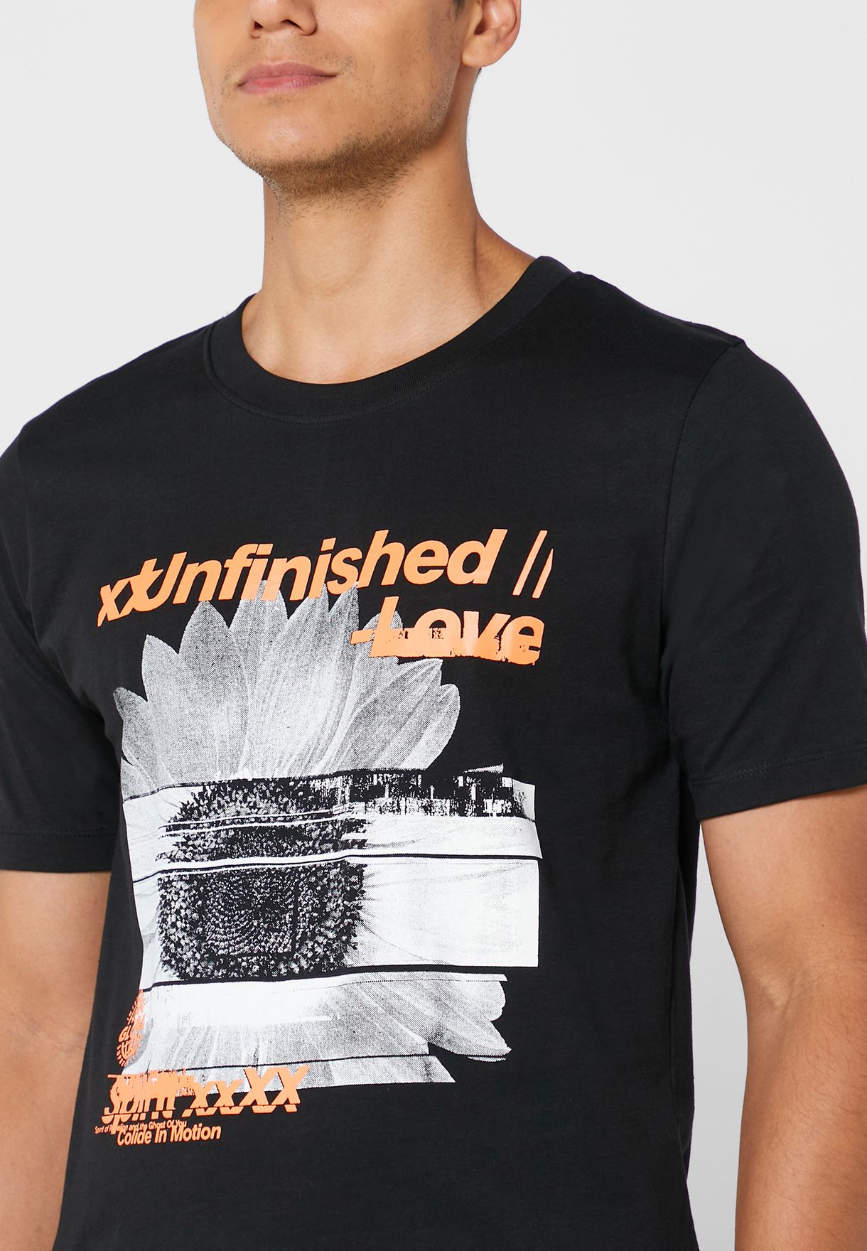 Unfinished Love Printed T-Shirt