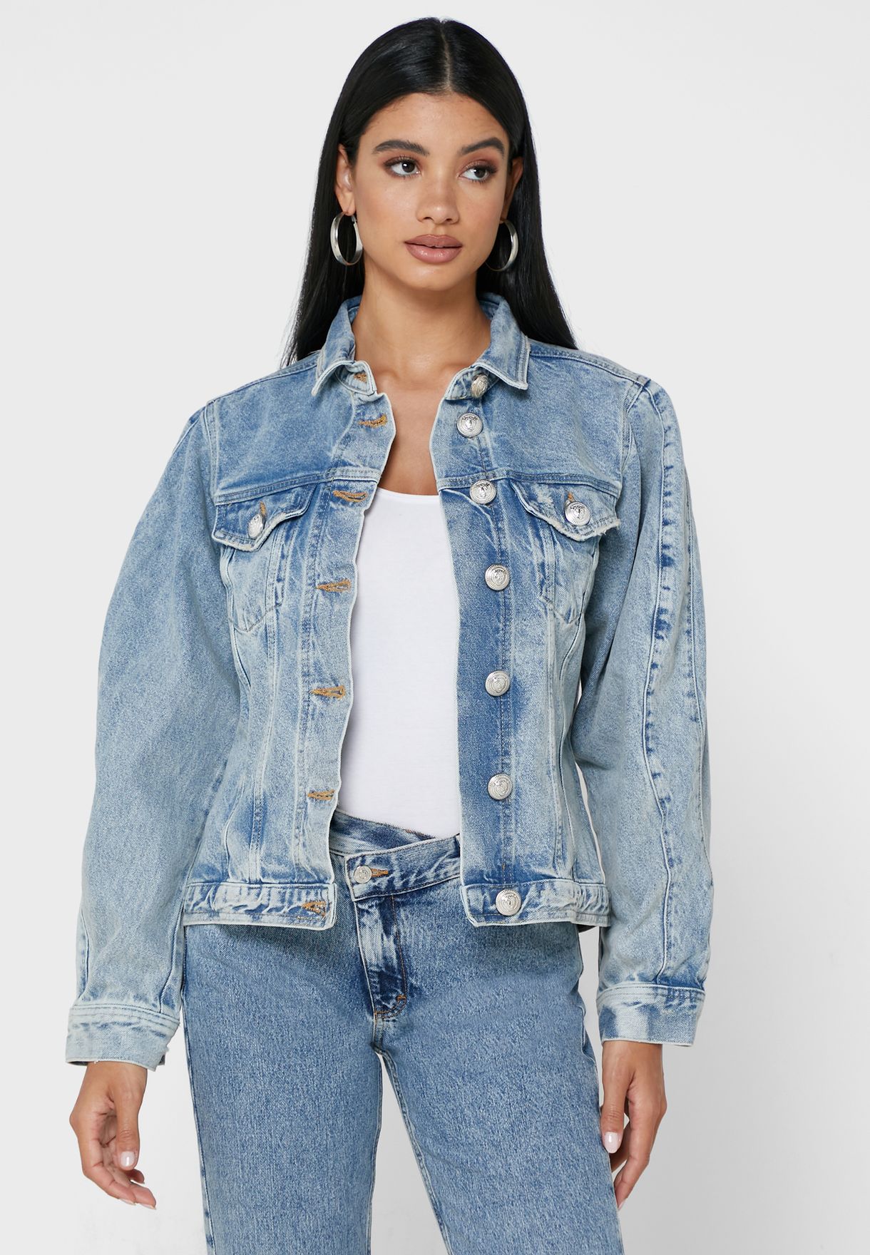 levi's tall denim jacket