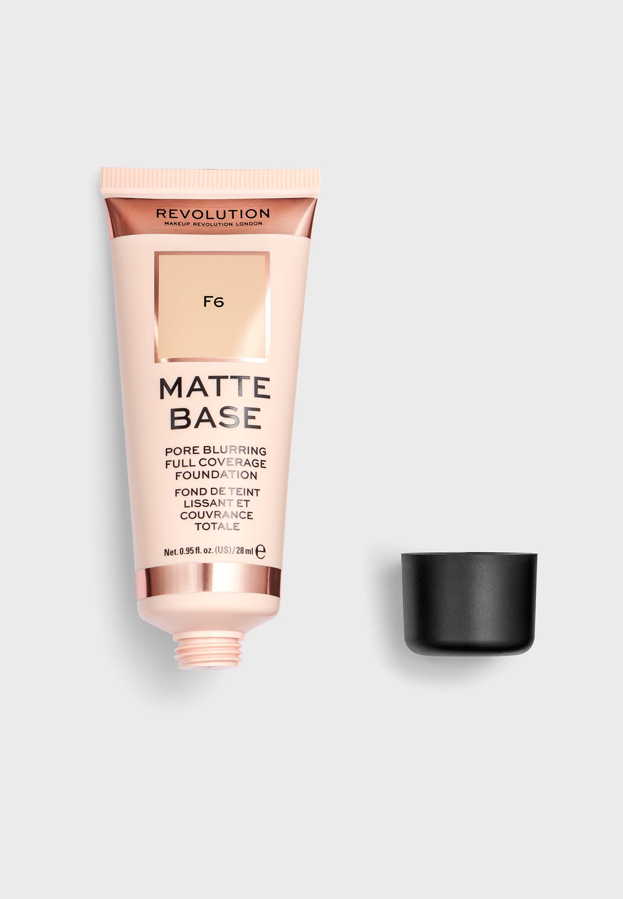 revolution matte base foundation f6