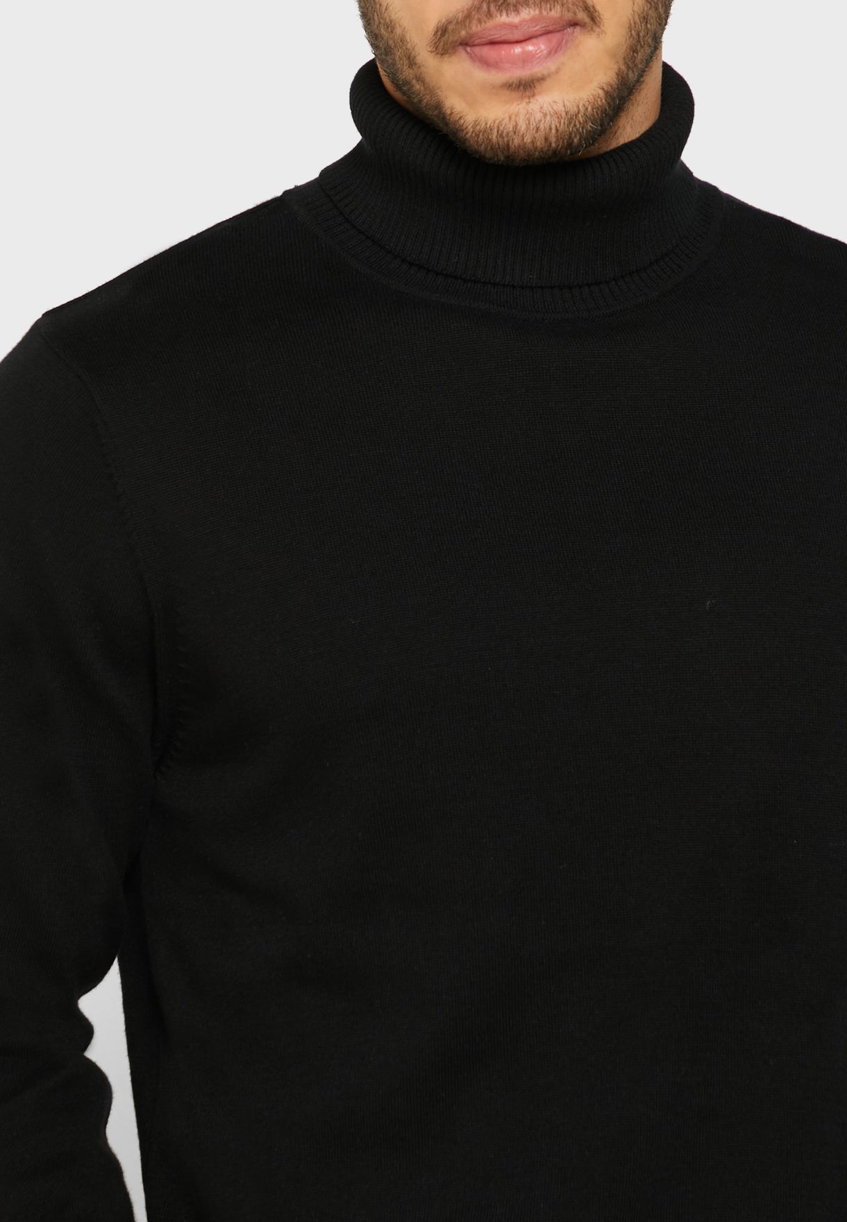Essential High Roll Neck Knit