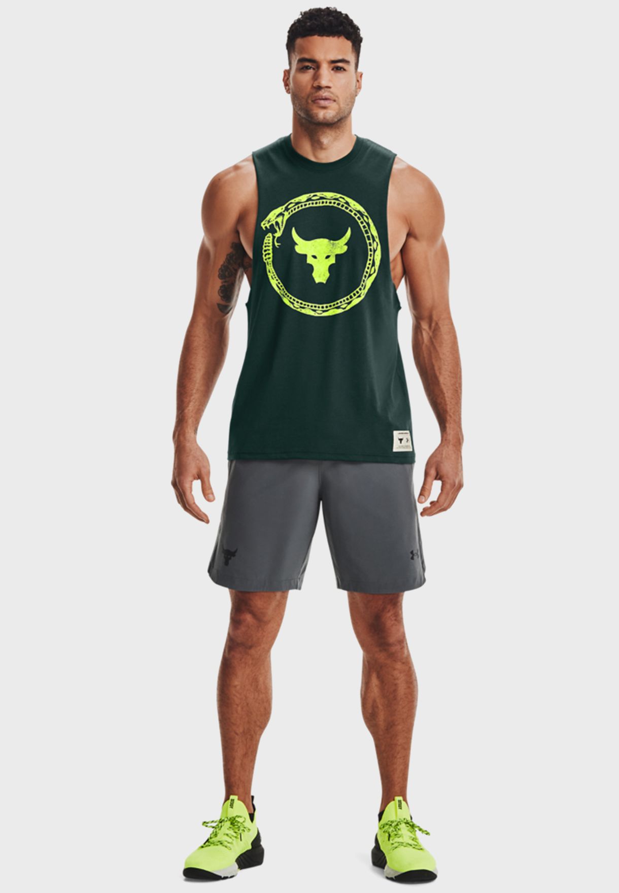 men's project rock same game tank