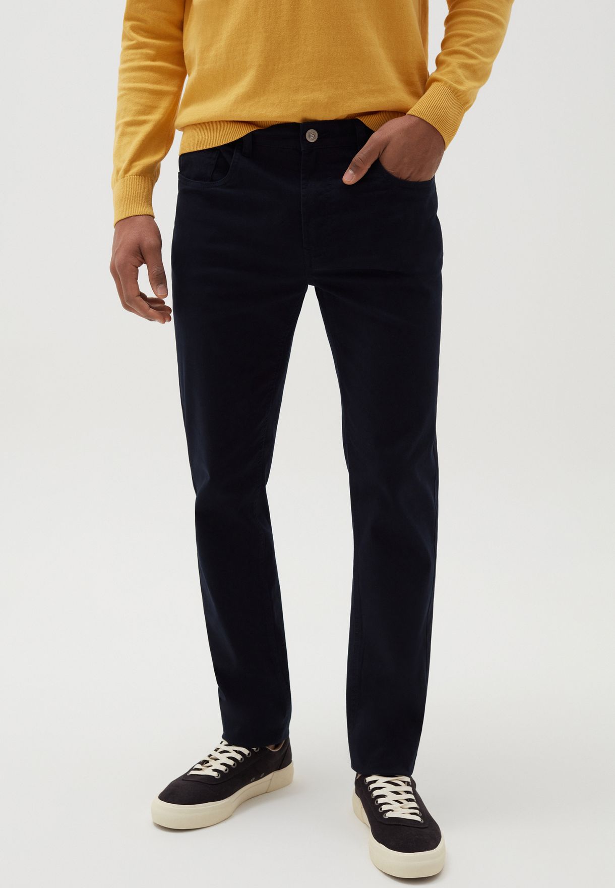Causal Slim Fit Trousers