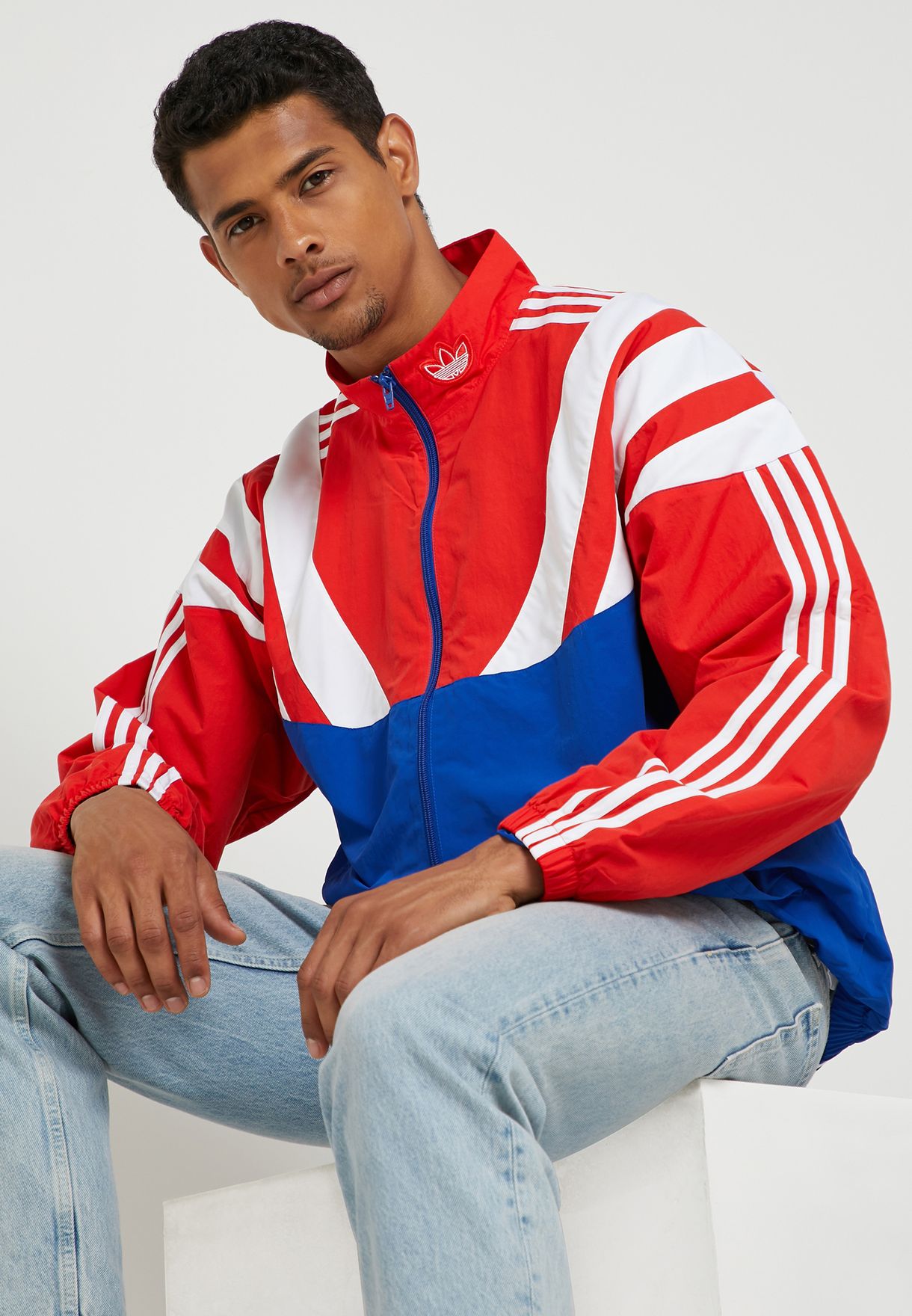 Buy adidas Originals blue Core Track Jacket for Men in MENA, Worldwide |  EE2338