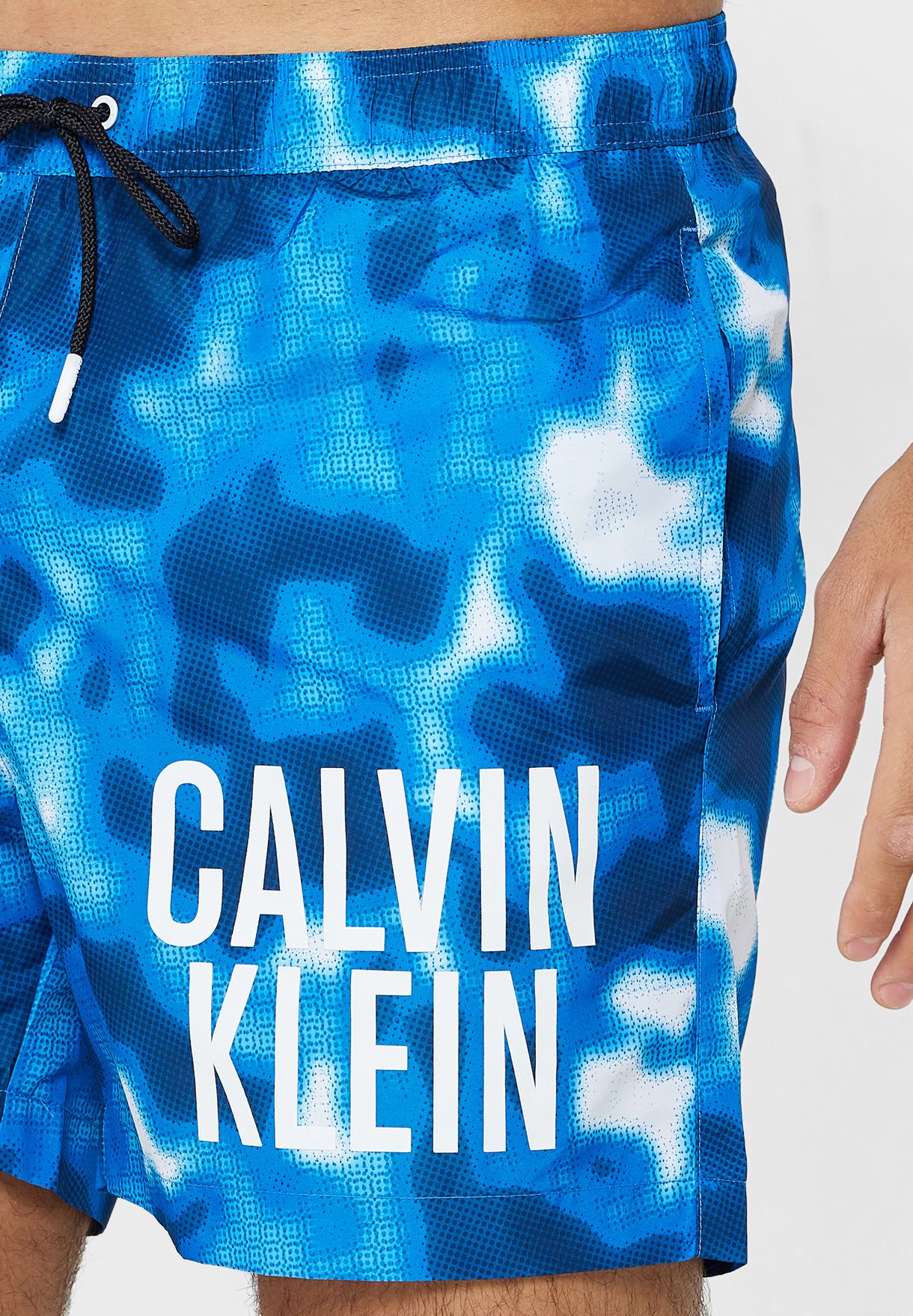 Printed Drawstring Shorts