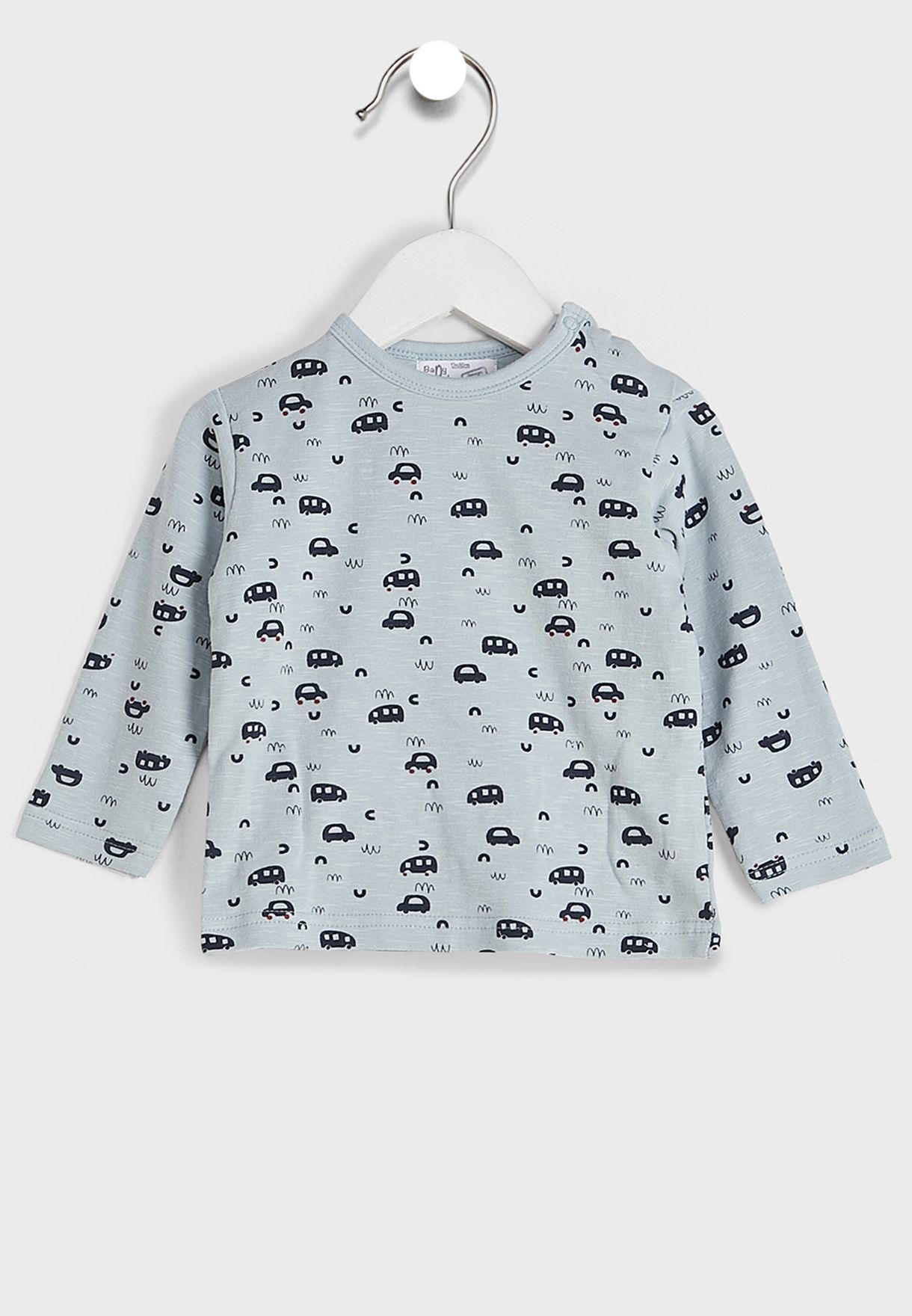 Infant Printed T-Shirt & Dungaree Set