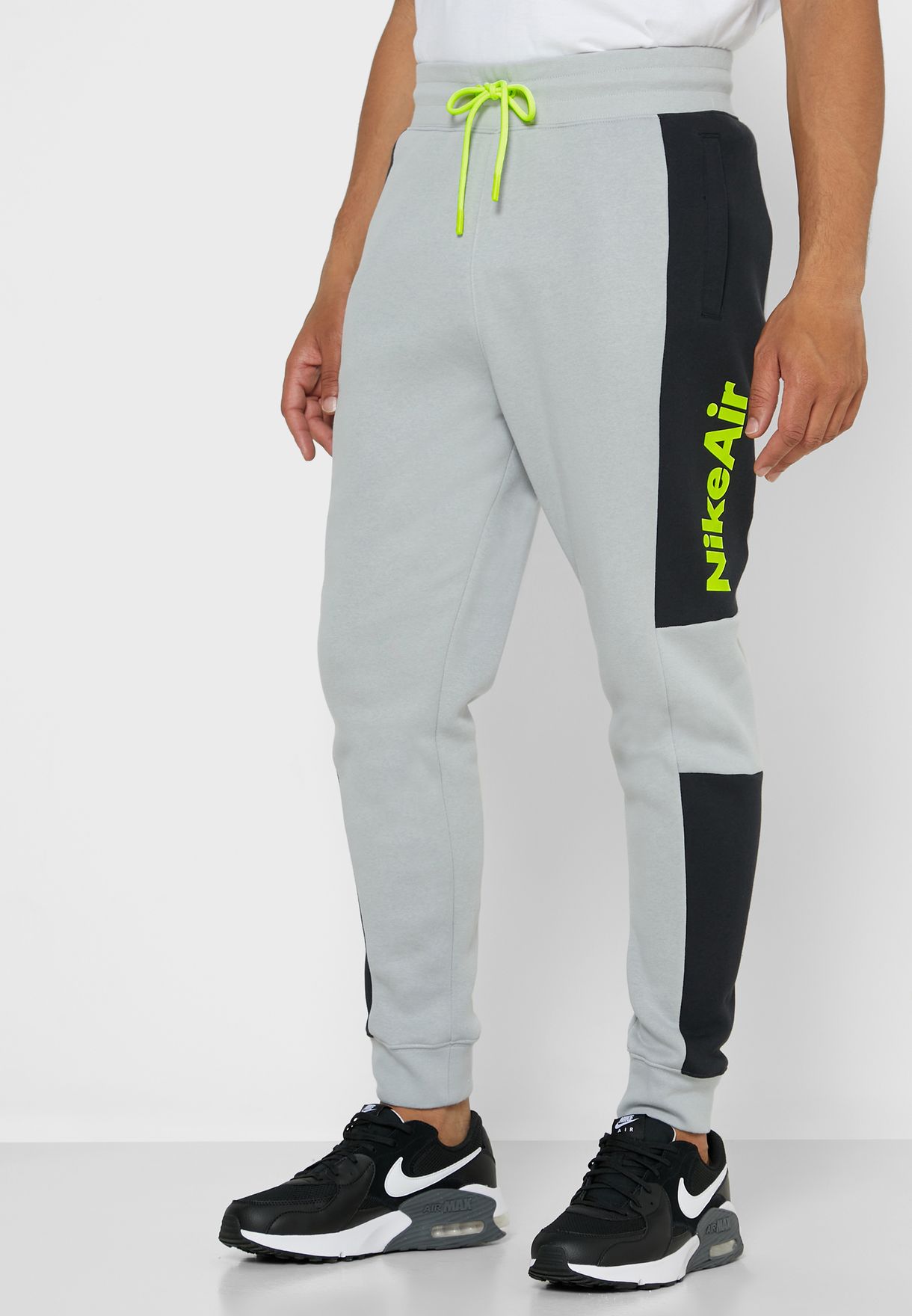 Buy Nike grey NSW Air Fleece Sweatpants 