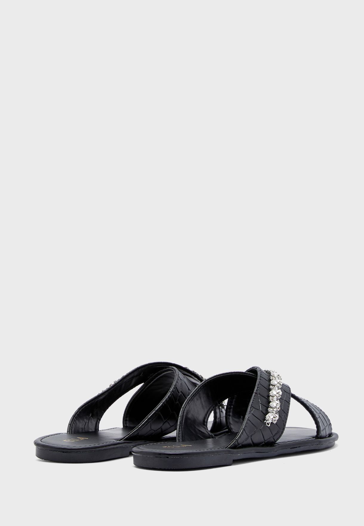 ella diamante flip flops