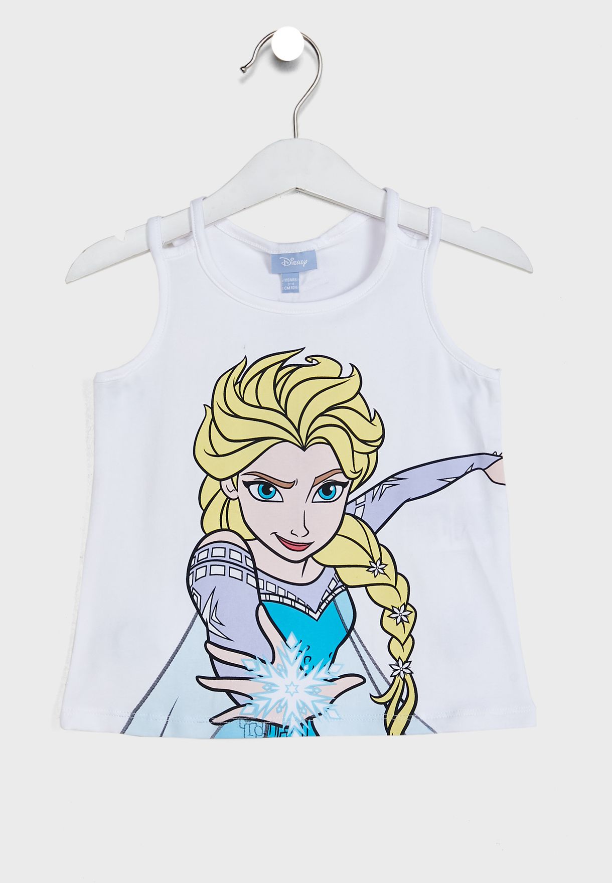 Kids Elsa Print Tank Top