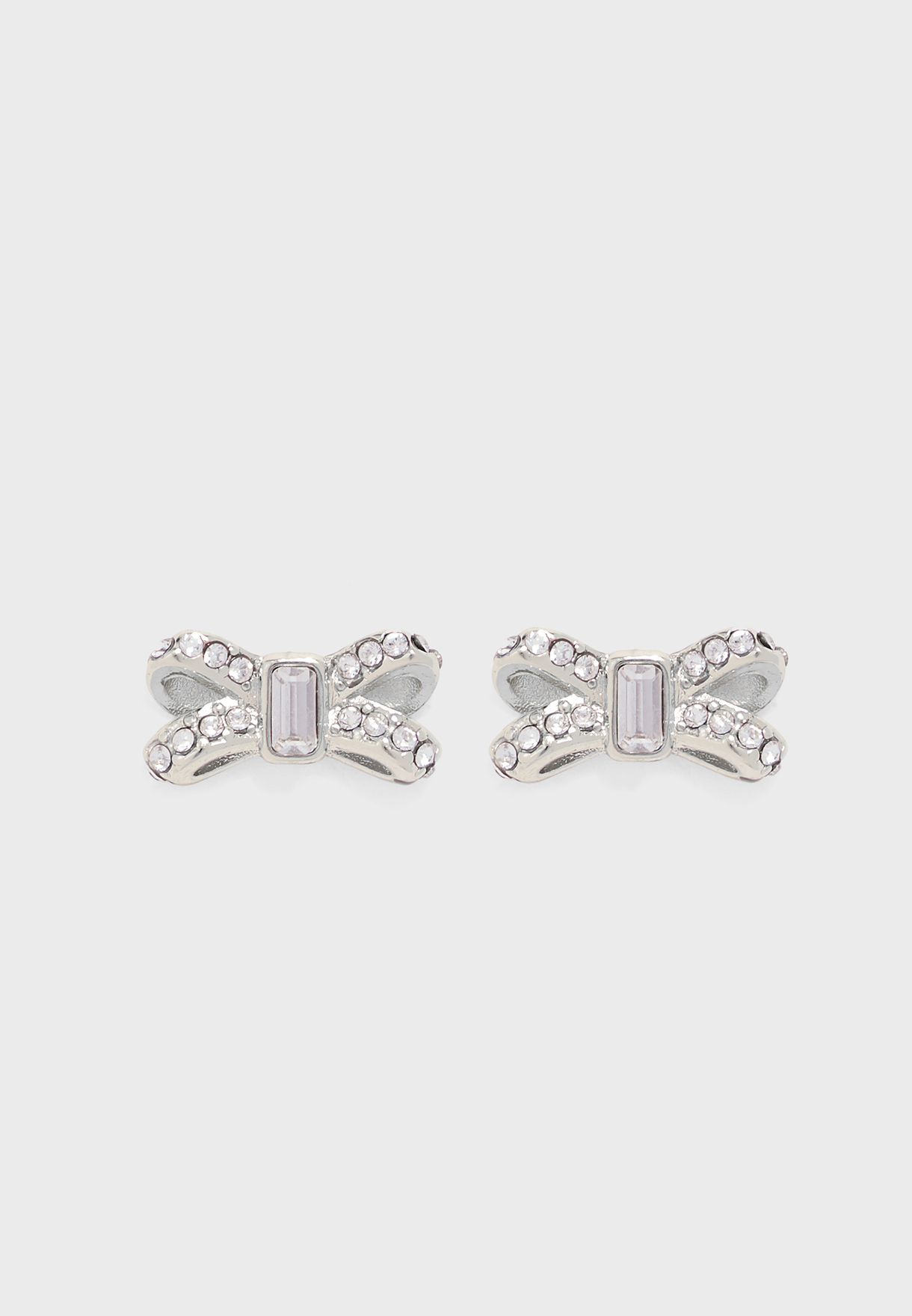 ted baker crystal bow earrings