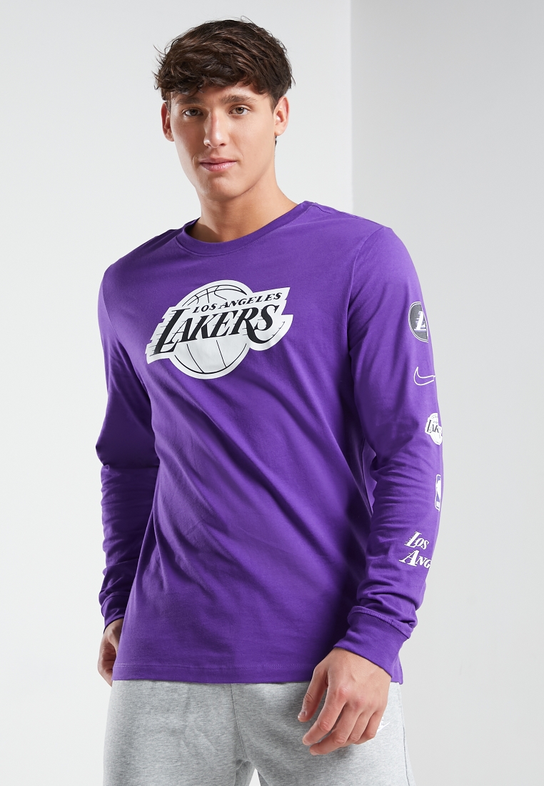Buy Nike purple Los Angeles Lakers City Edition T-Shirt for Kids in MENA,  Worldwide
