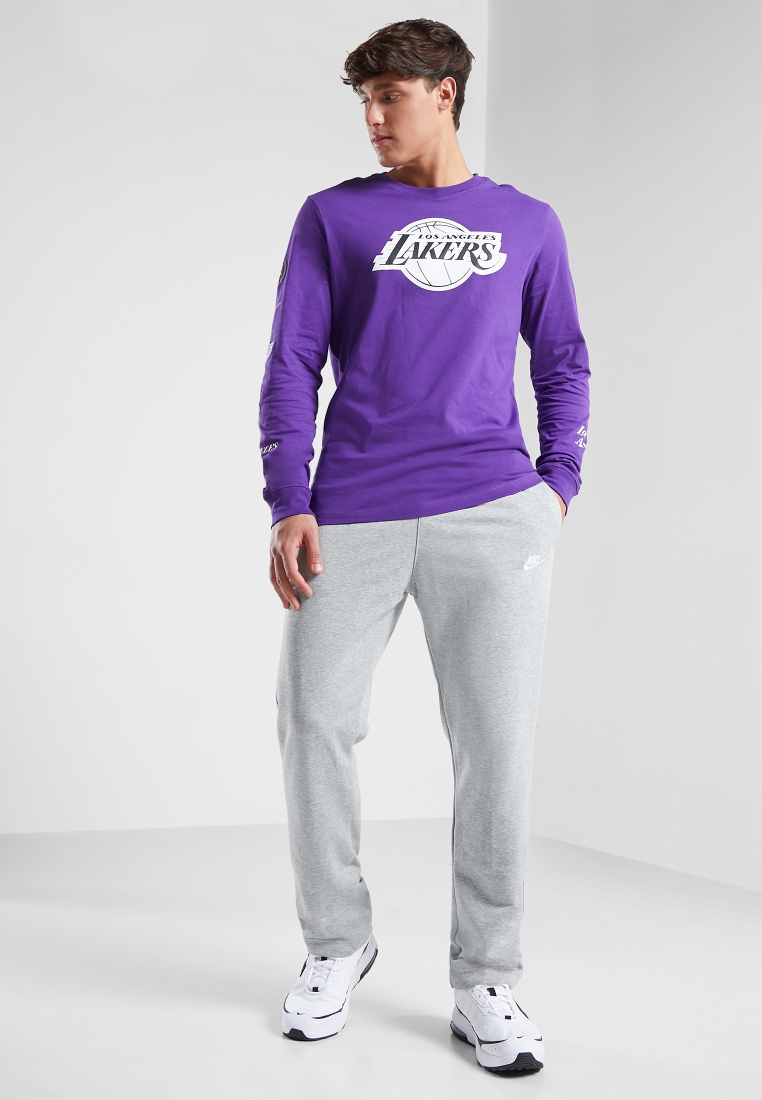 Buy Nike purple Los Angeles Lakers City Edition T-Shirt for Kids