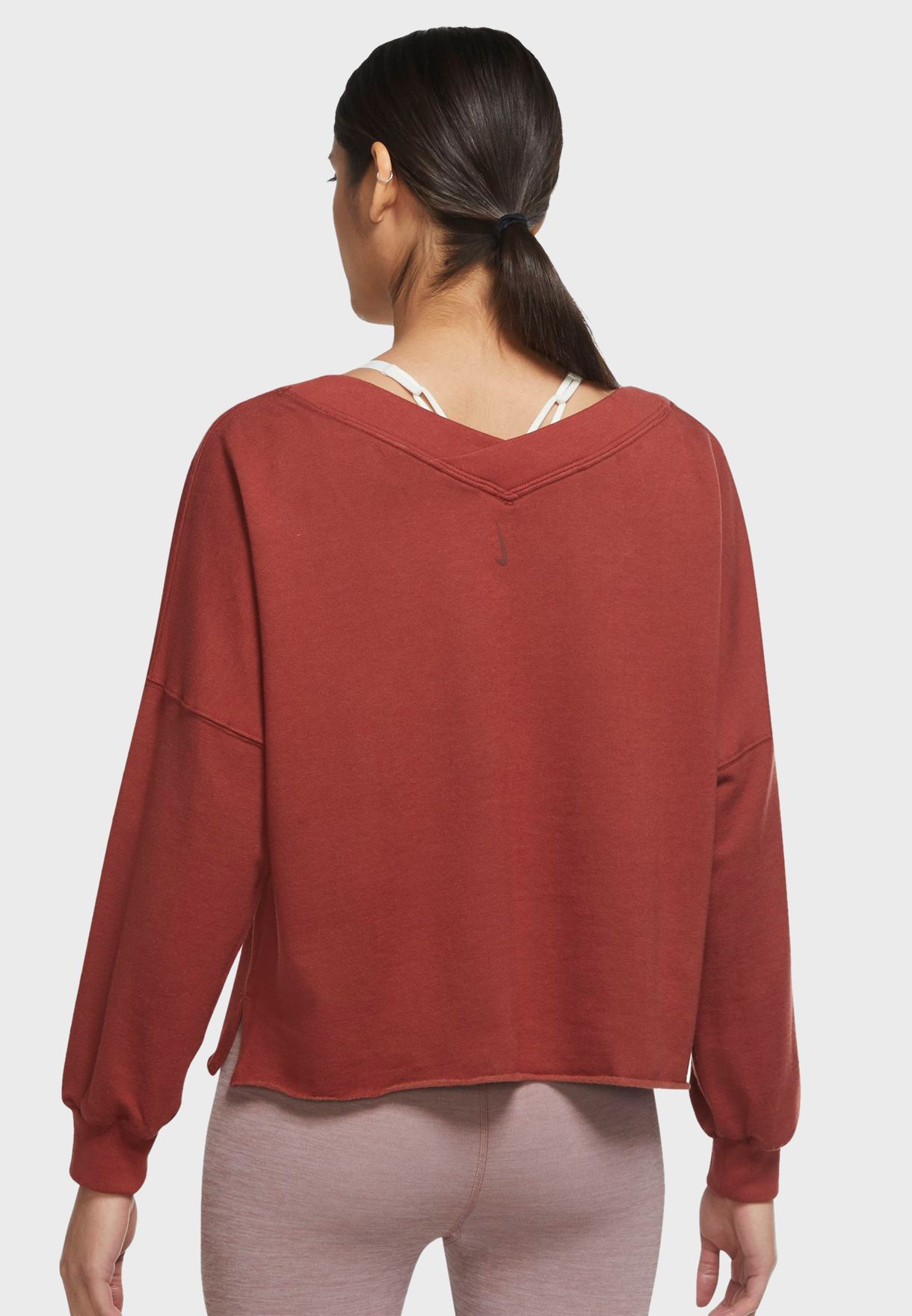 Luxe Off Mat Fleece Sweatshirt