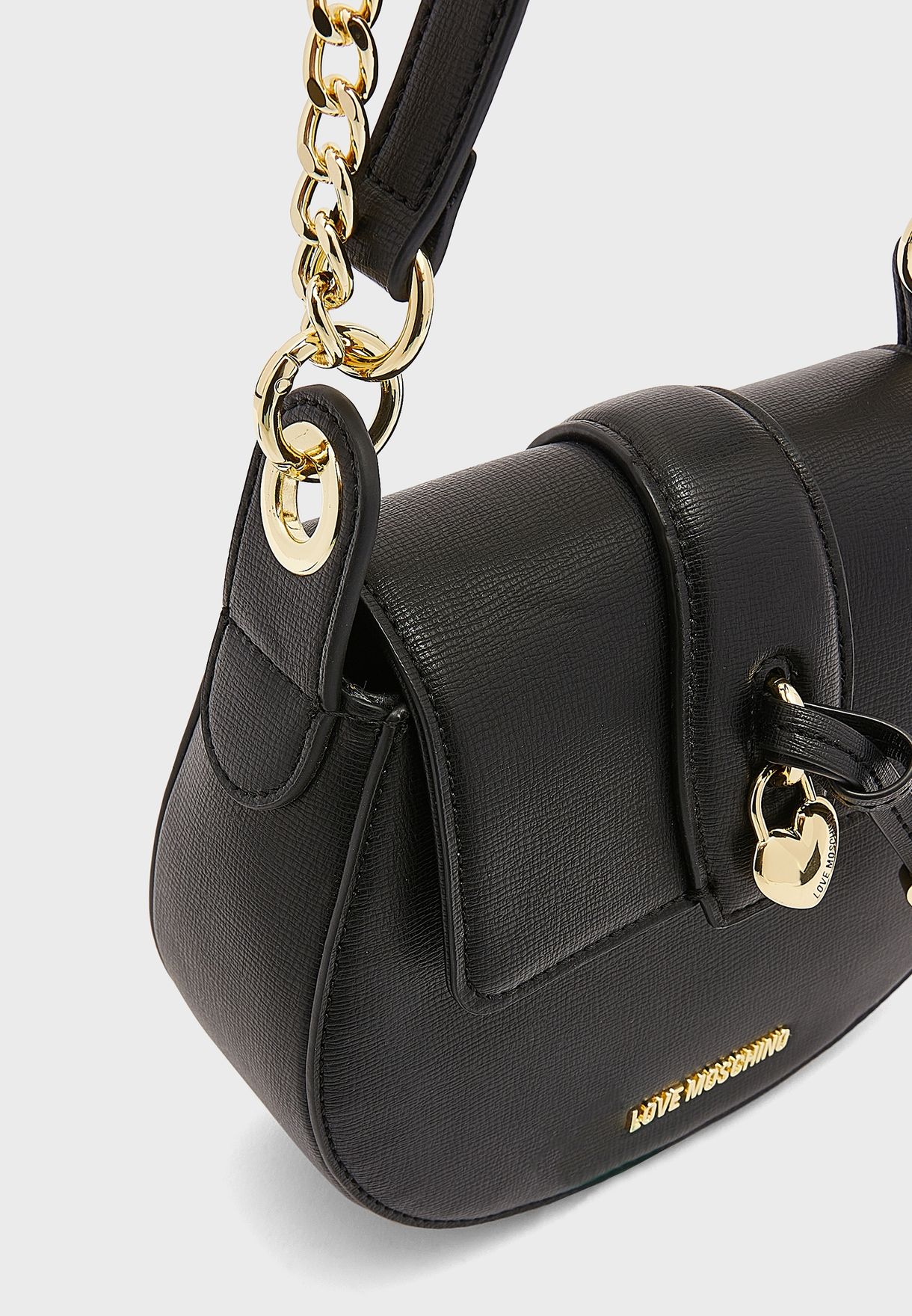Heart Logo Crossbody Bag