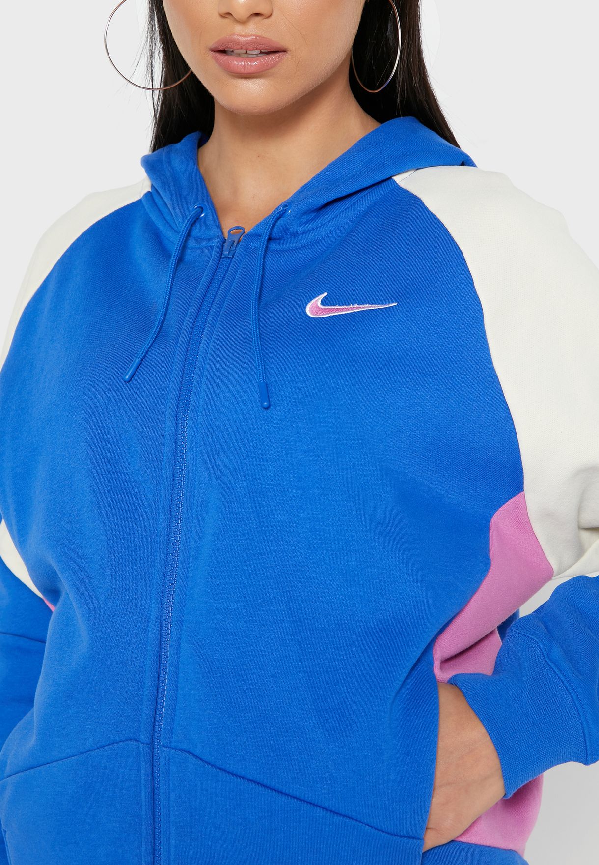 nike dual block hoodie