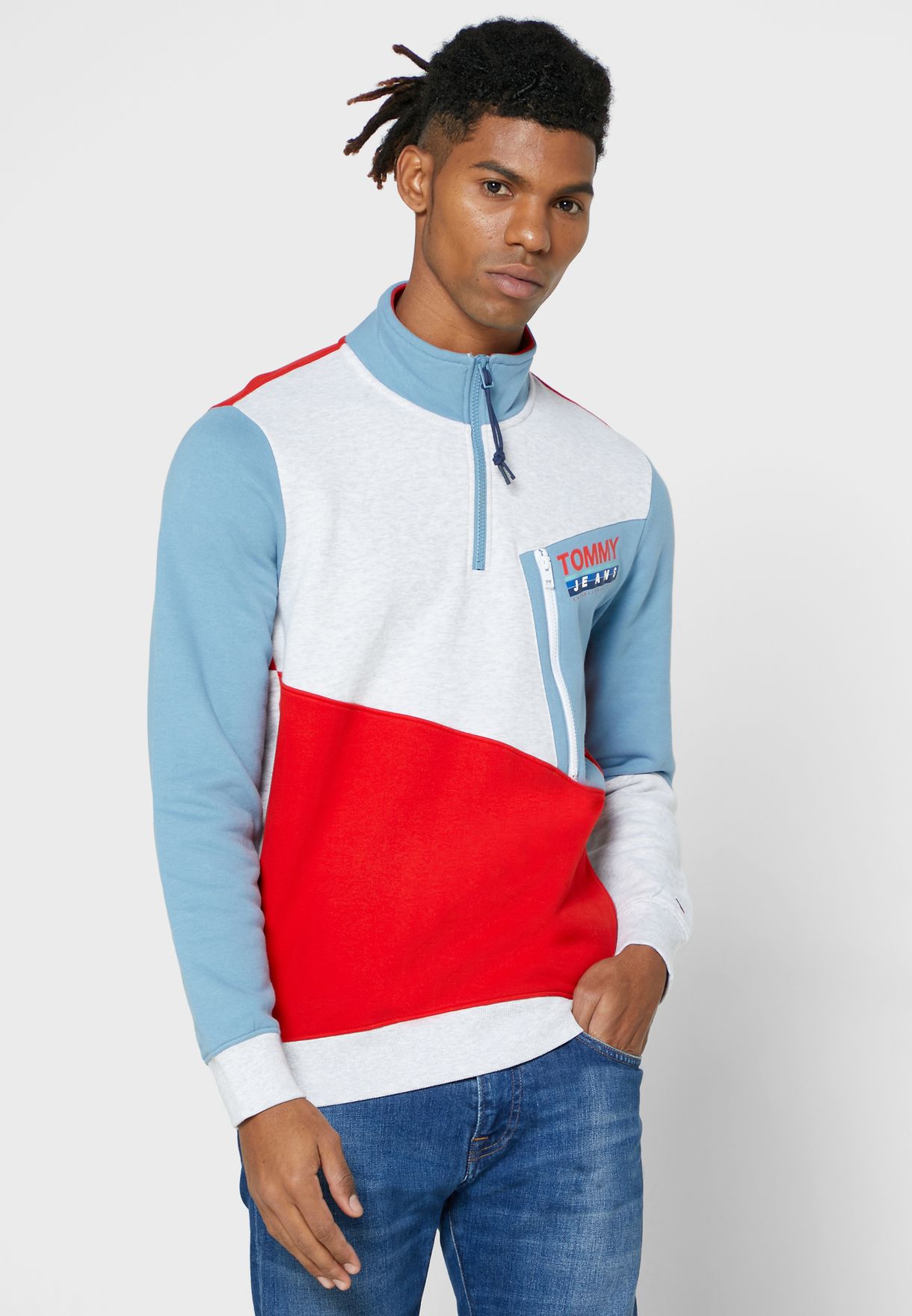 tommy jeans color block