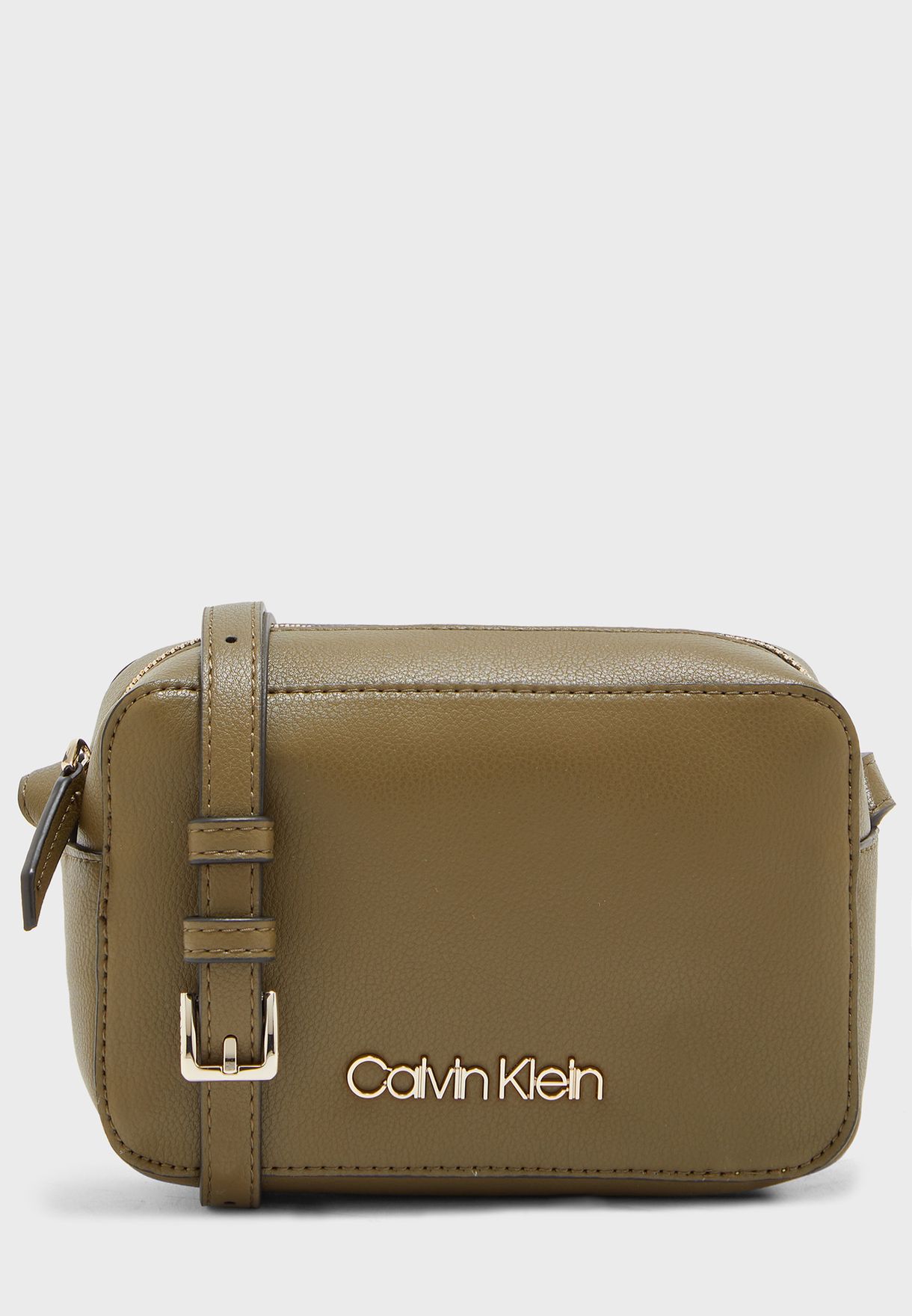 calvin klein khaki bag