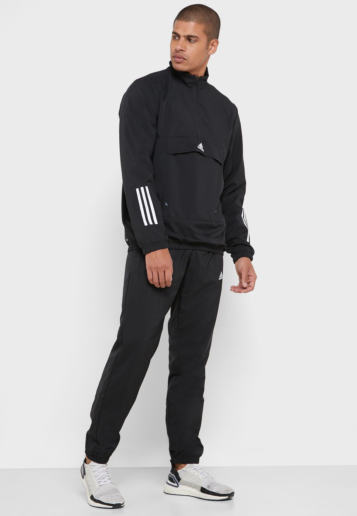 Buy adidas black MTS Tech Tracksuit for 