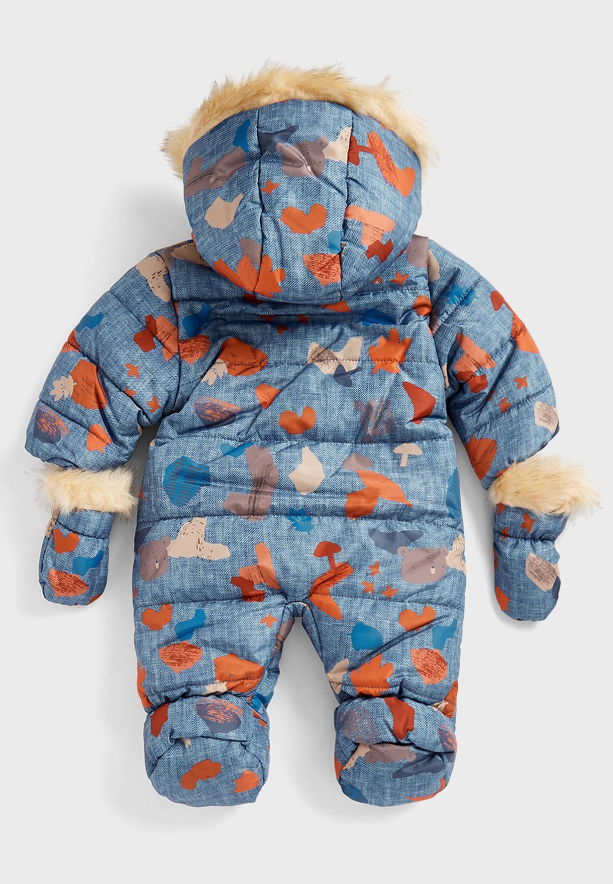 Infant Woodkand Fleece Lined Snowsuit