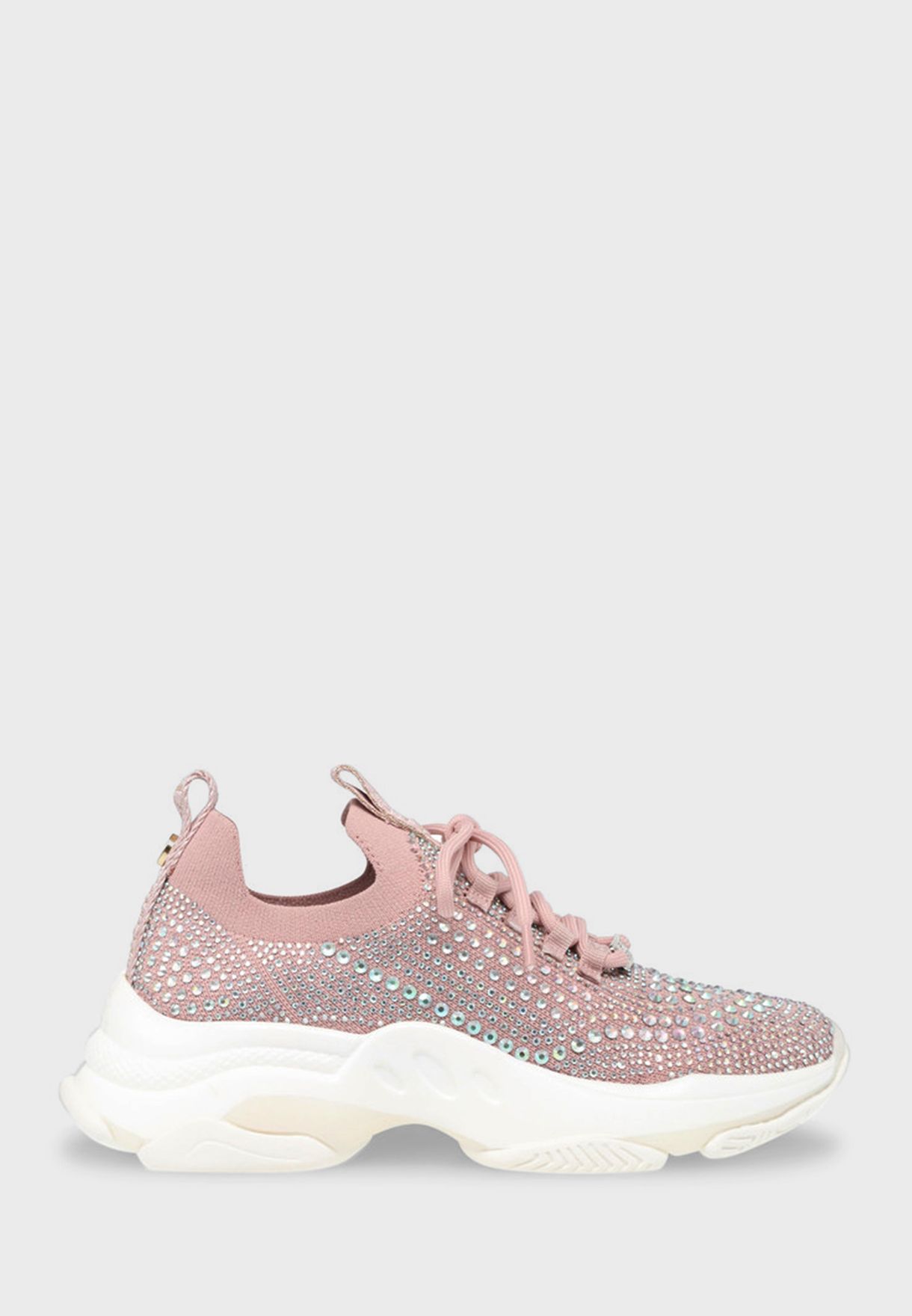 steve madden pink glitter sneakers