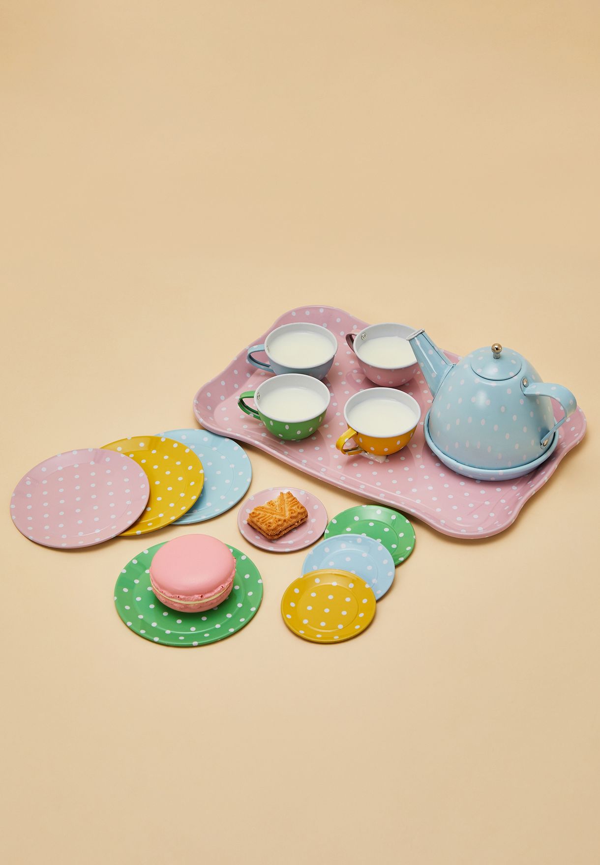 dotty tea set