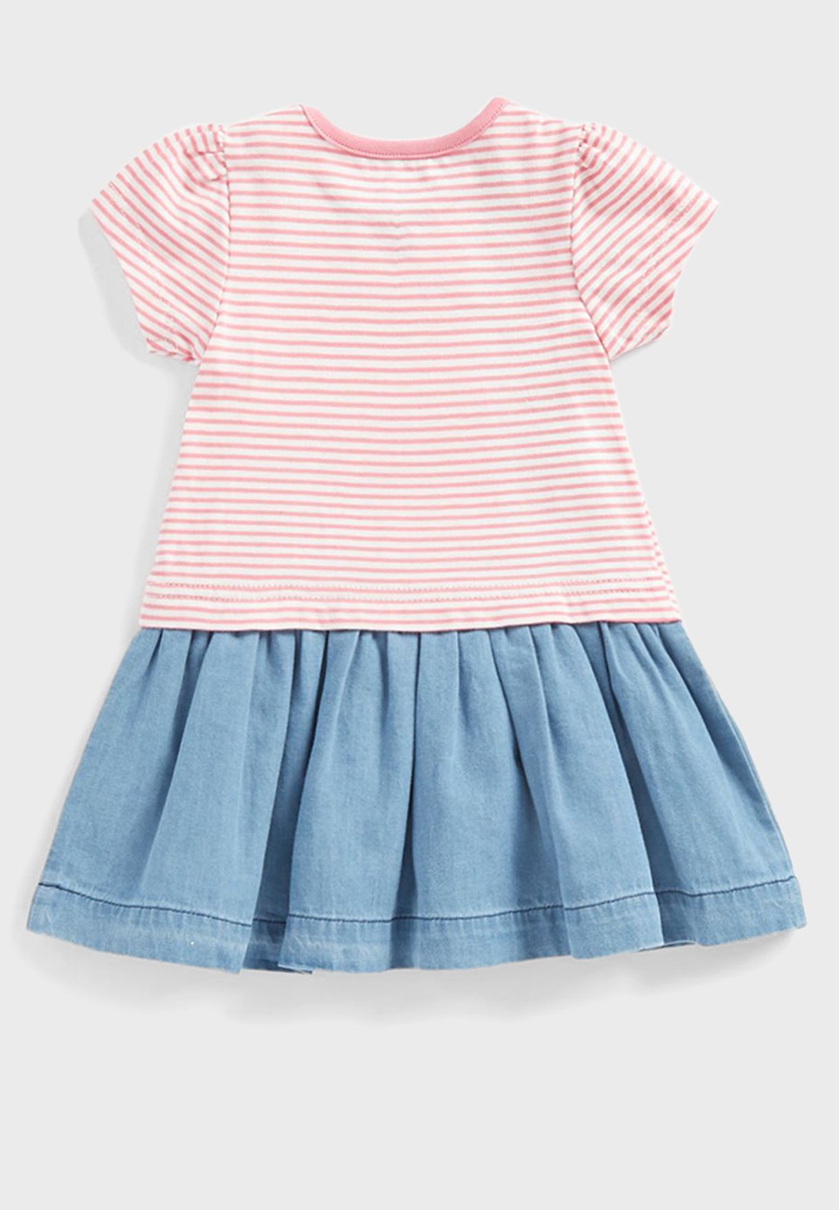 Infant Striped Dress & Knicker Set