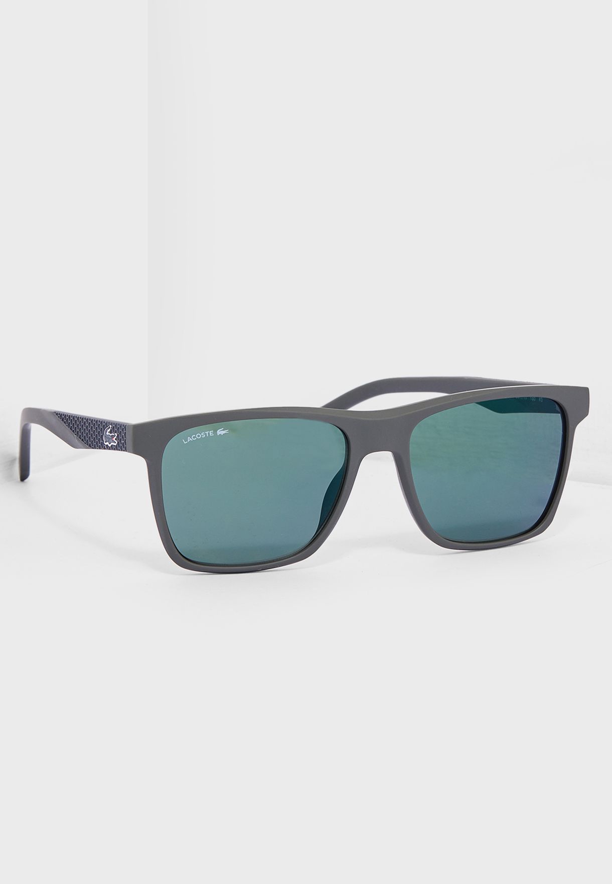 Buy Lacoste grey Wayfarer Sunglasses 