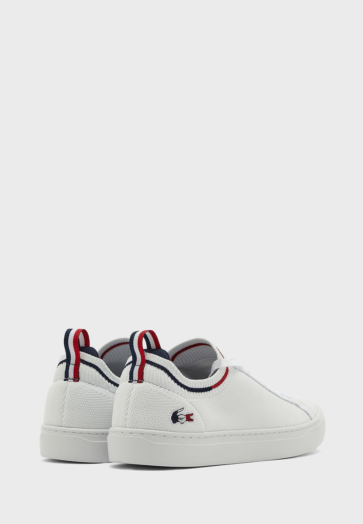 La Piquee Lace Up Sneakers