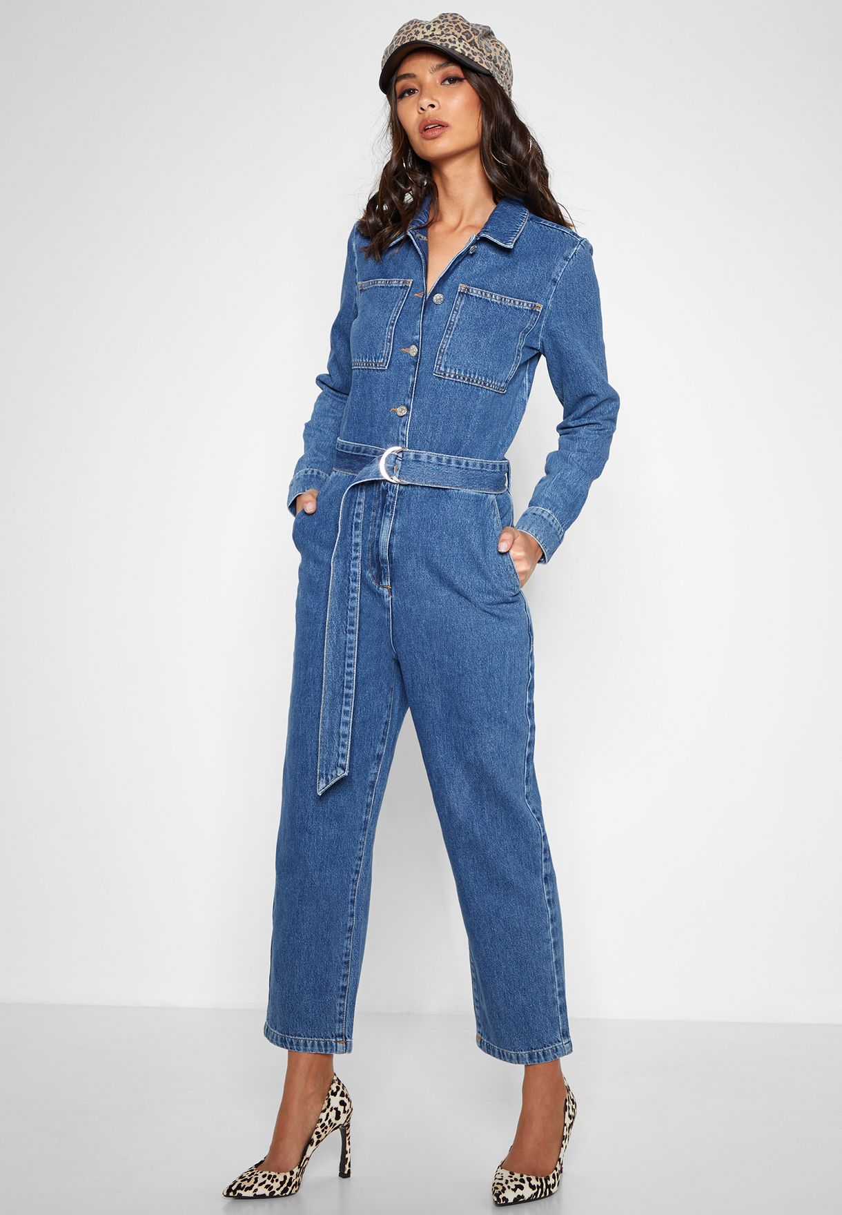 denim boilersuit