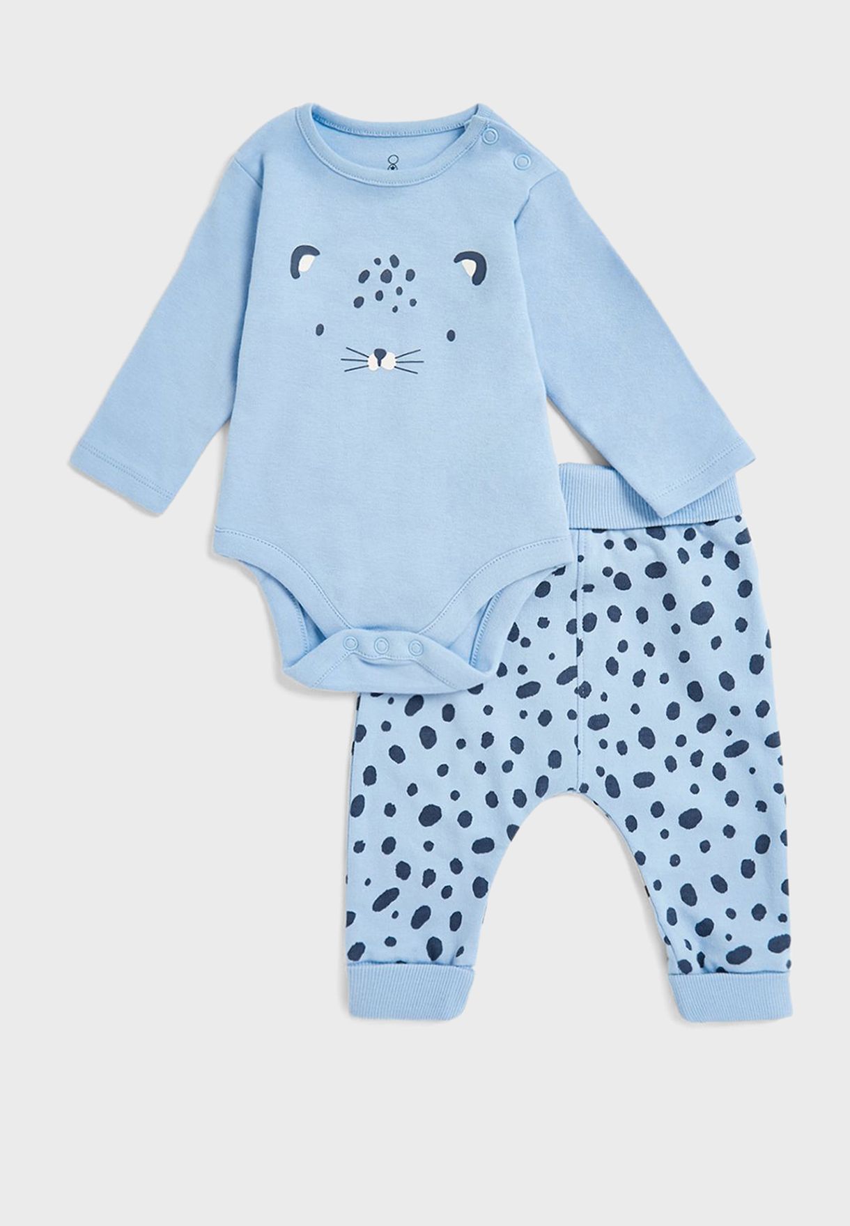 Infant Printed Bodysuit & Sweatpants Set