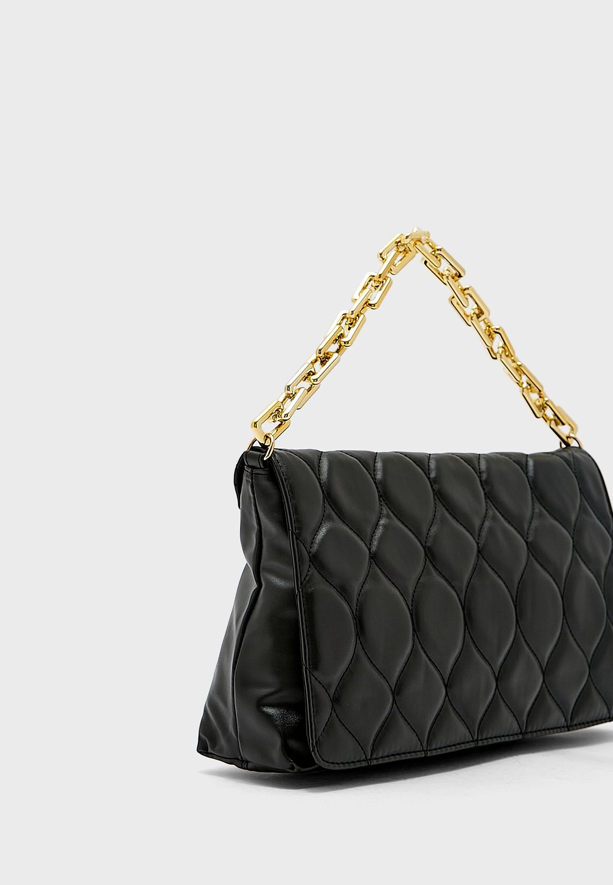 Quilted Oversized Clutch Bag