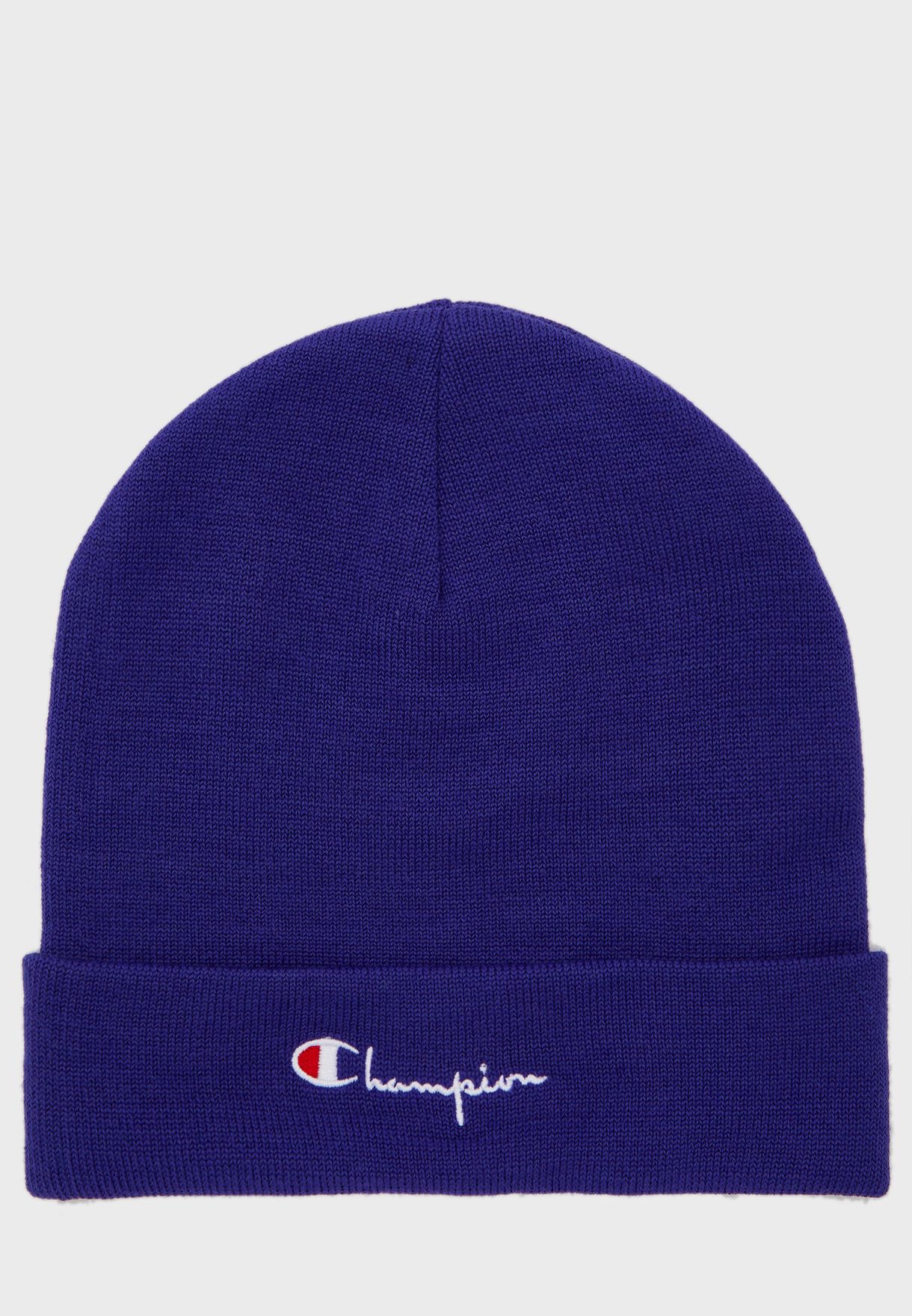 champion beanie blue