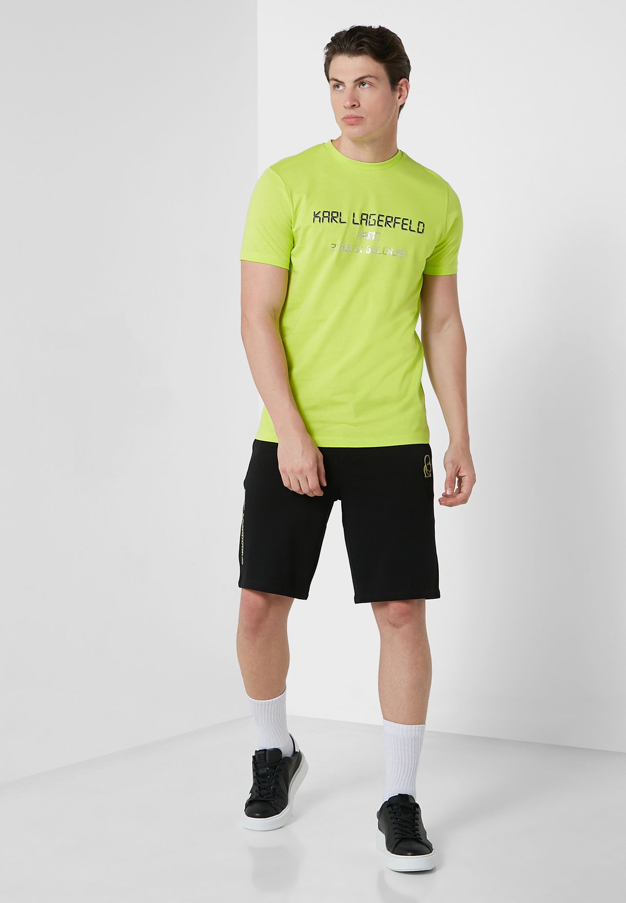 Logo Printed Shorts