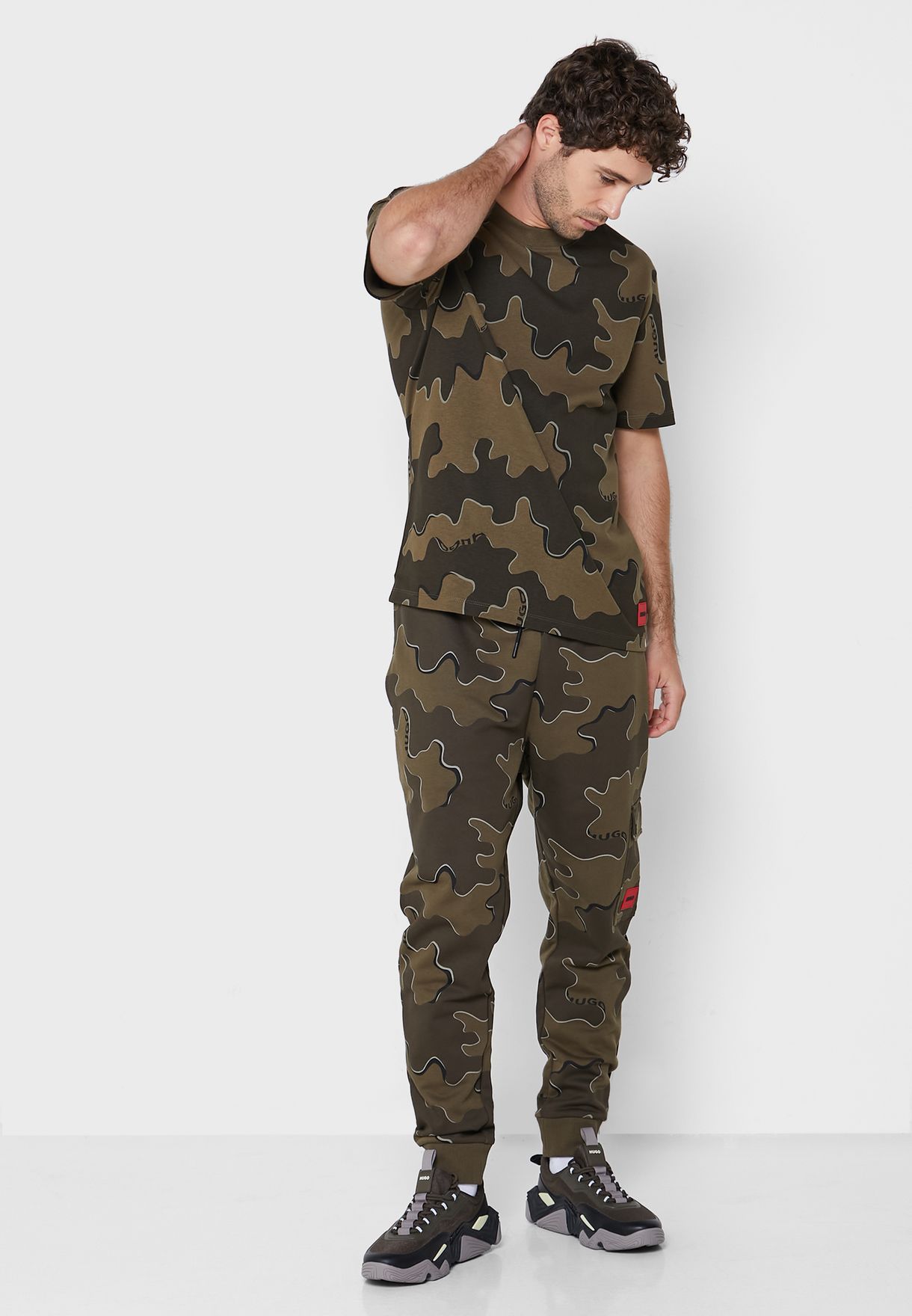 Camo Printed Sweatpants