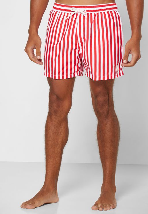 adidas originals tape swim shorts